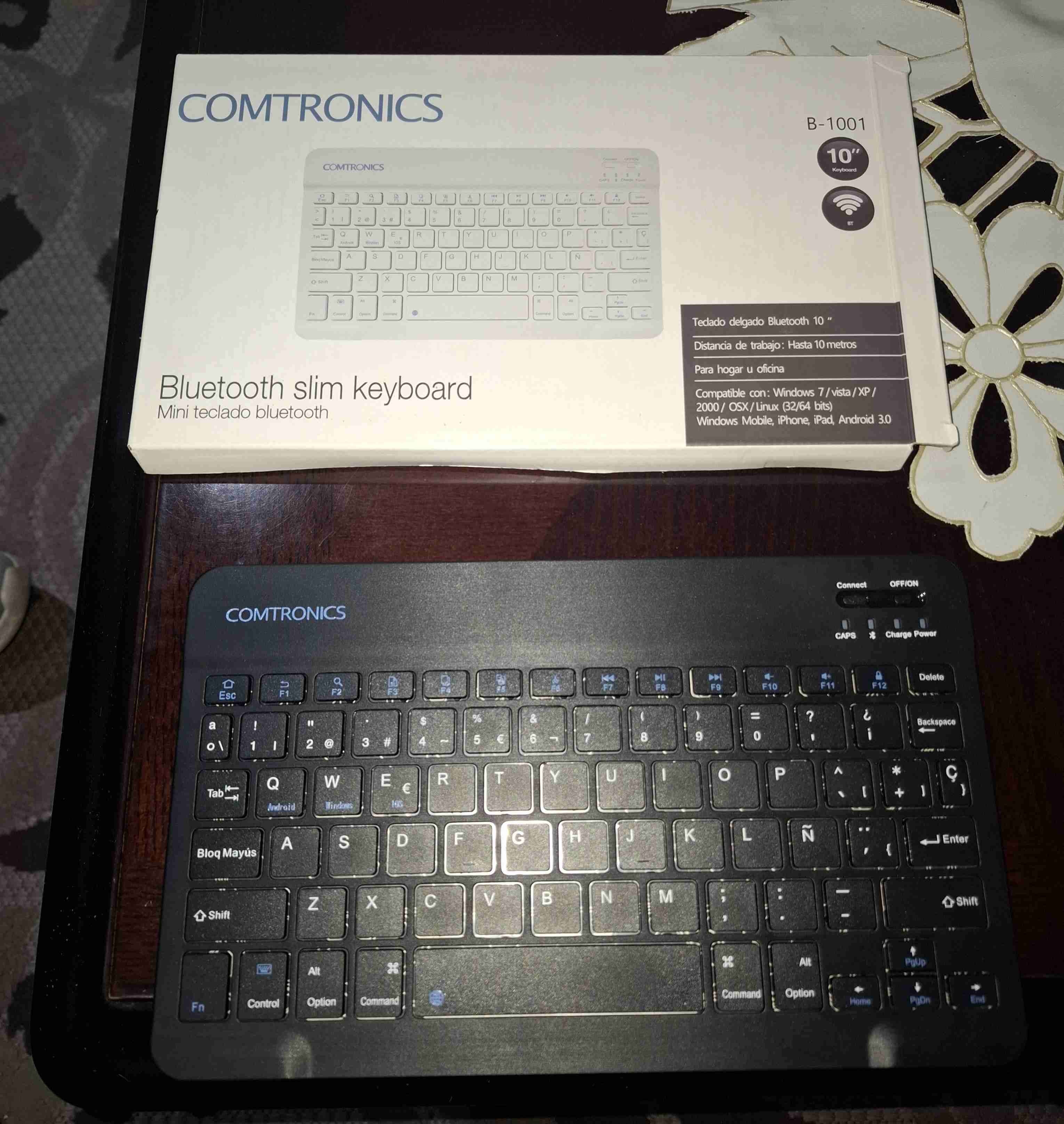 Teclado Bluetooth Slim COMTRONICS