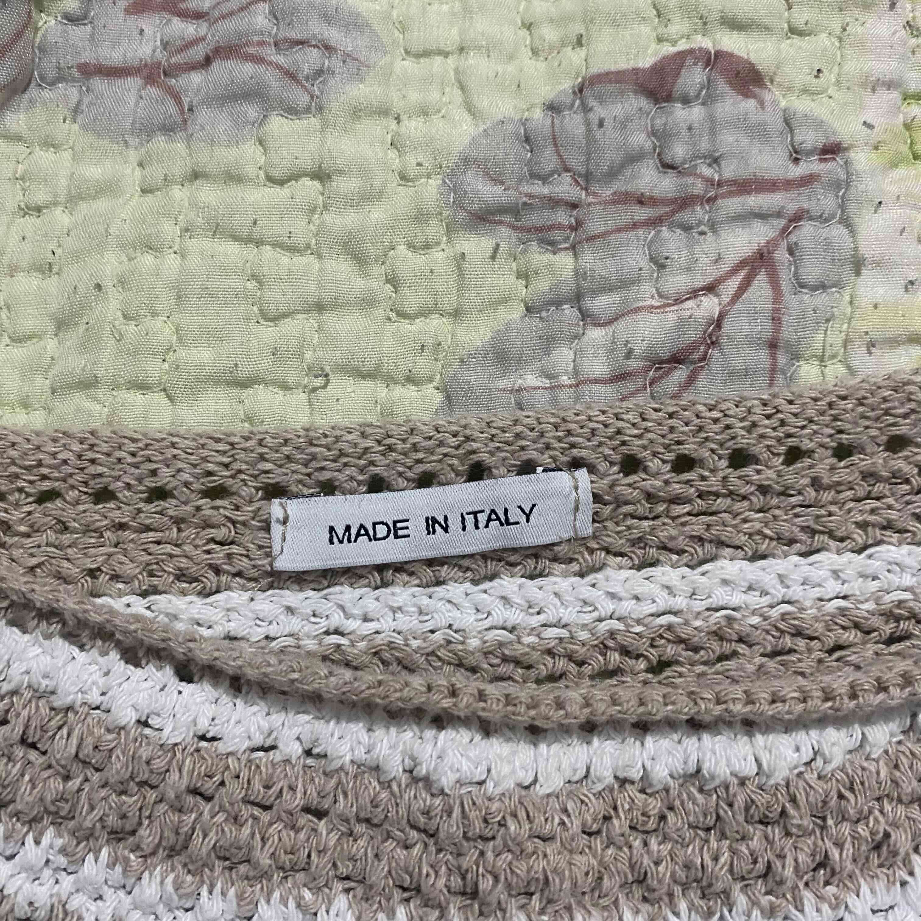 Suéter tejido rayado - miniatura 2