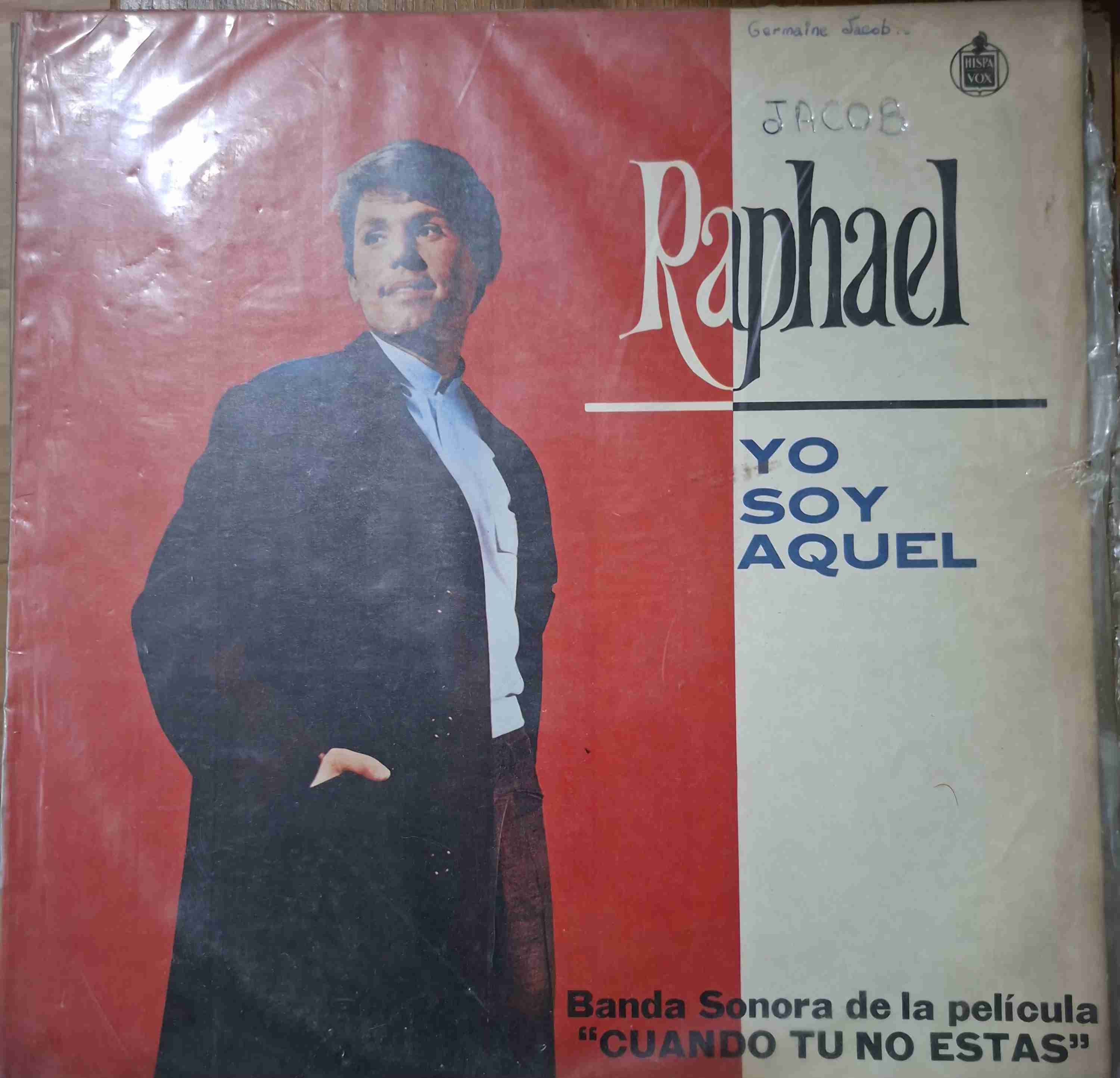 Vinilo Raphael 'Yo Soy Aquel' - miniatura 1