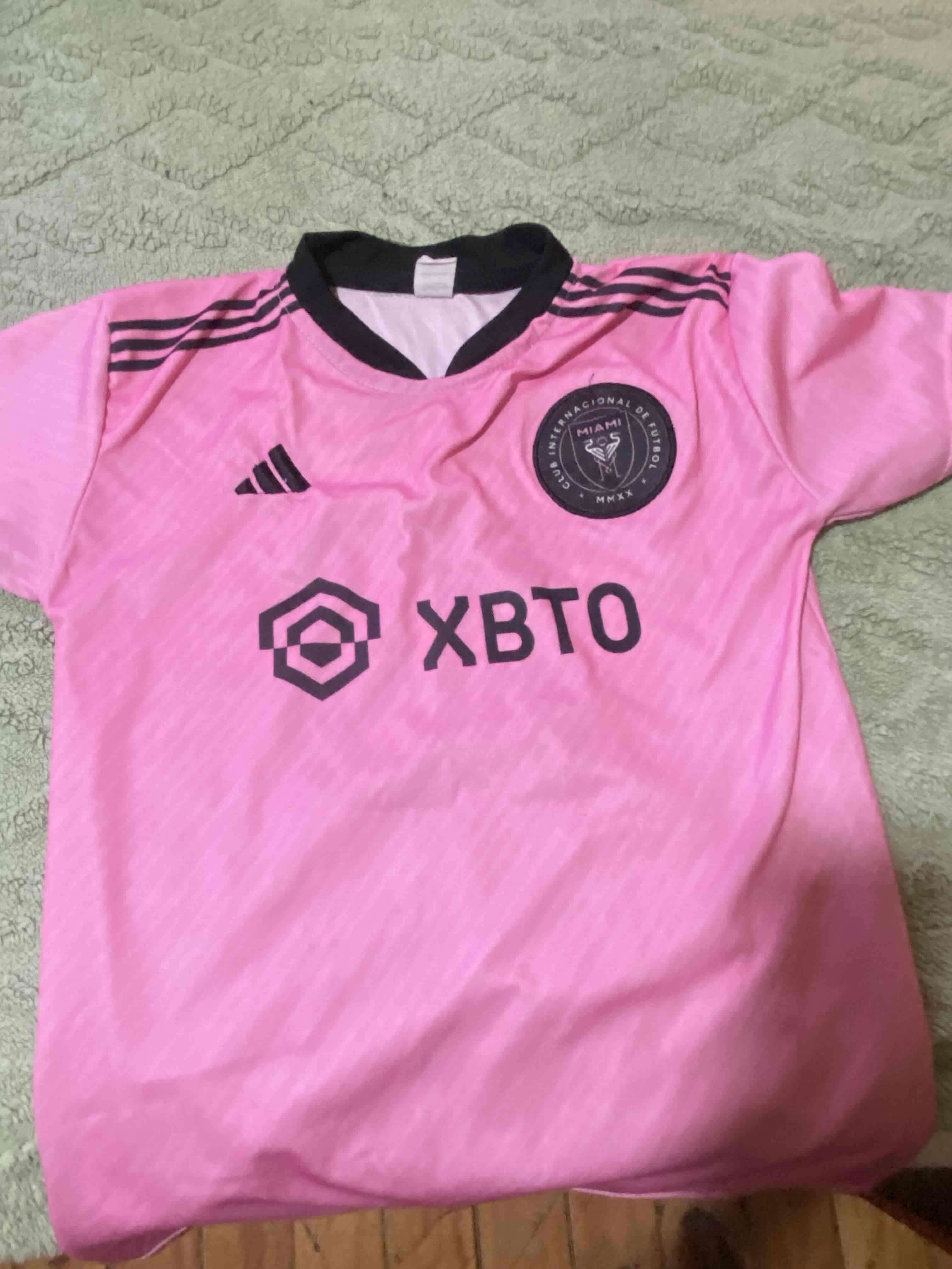 Polera beige con estampado - miniatura 2