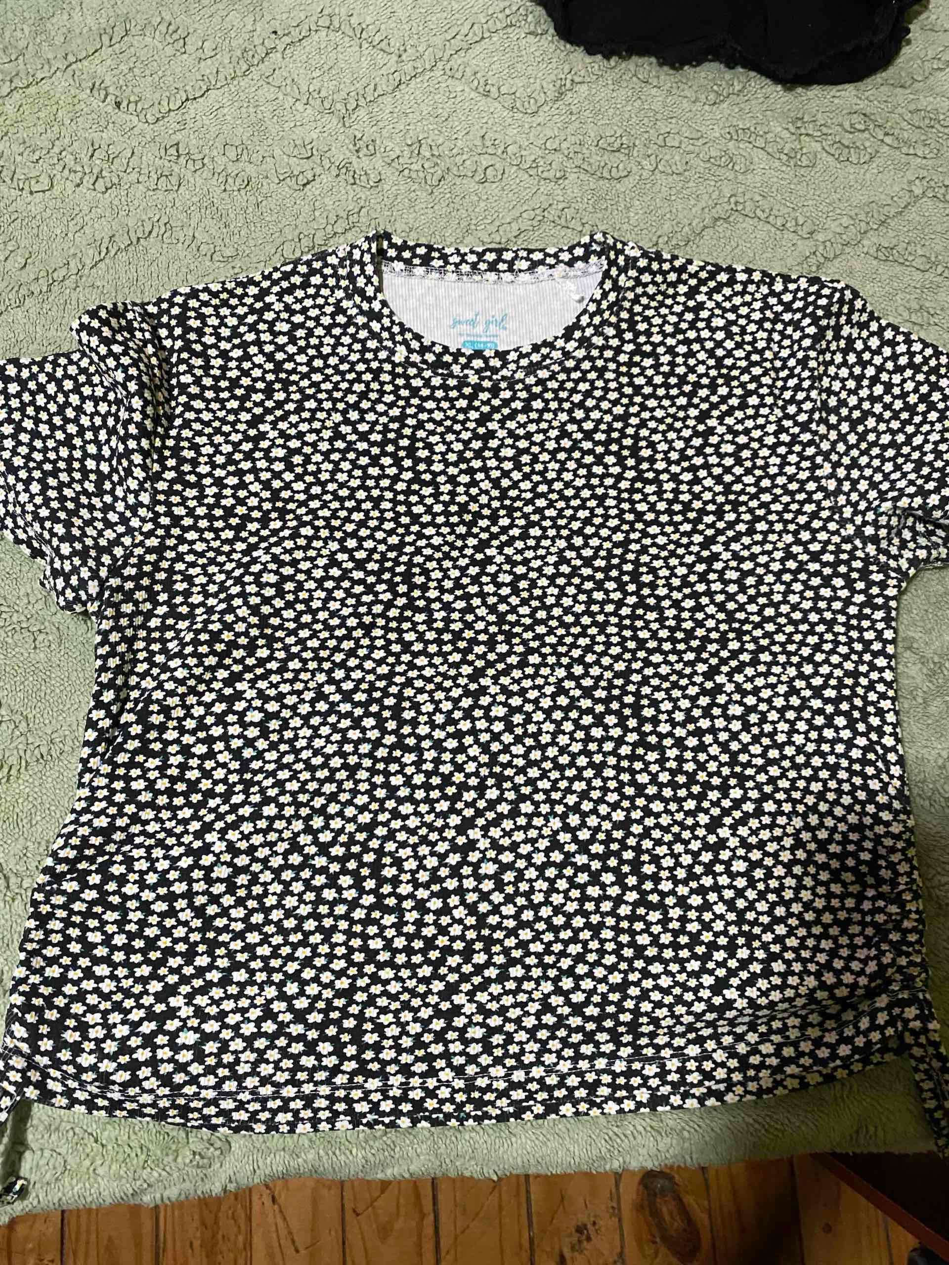 Polera beige con estampado - miniatura 3