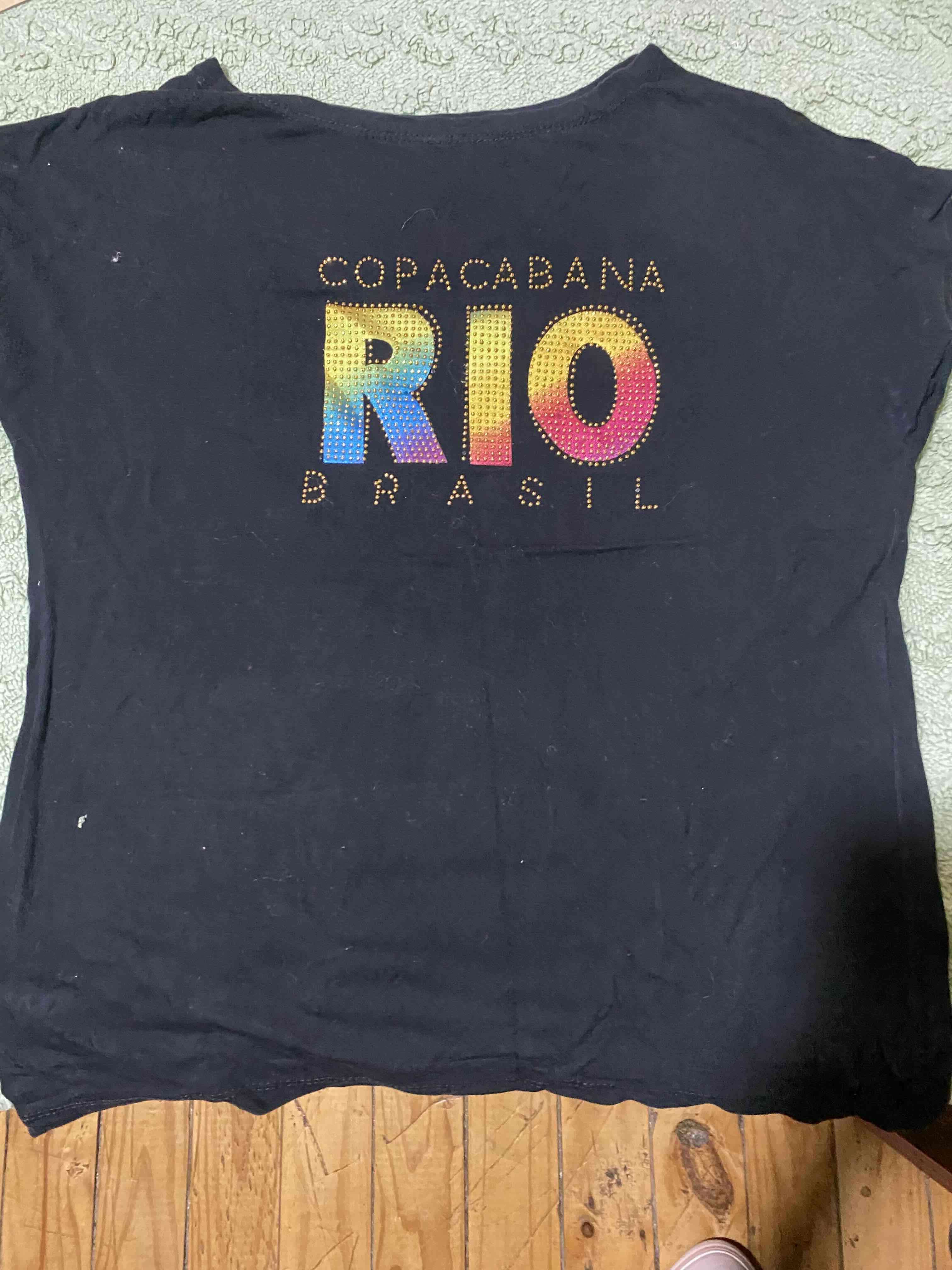 Polera beige con estampado - miniatura 6