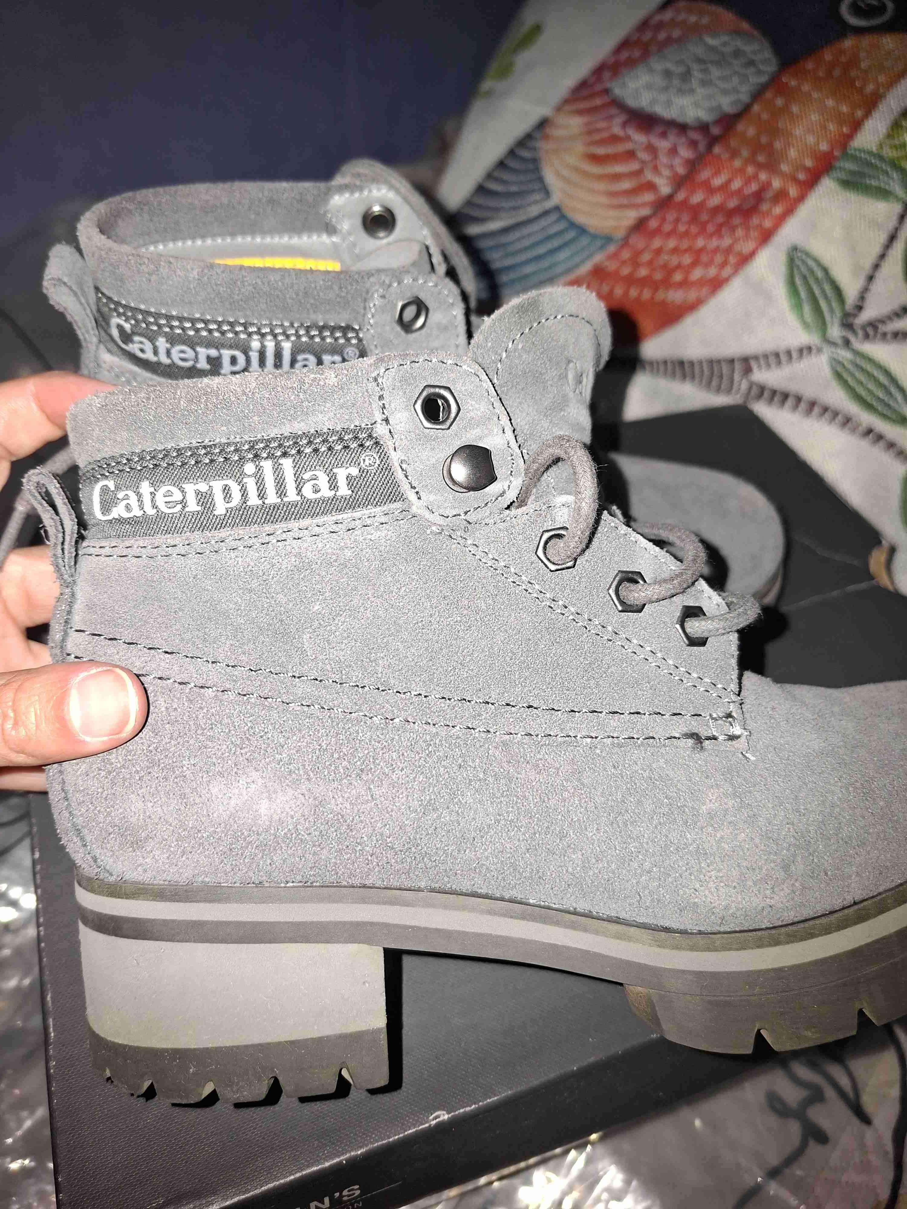 Botines mujer Caterpillar grises - miniatura 2