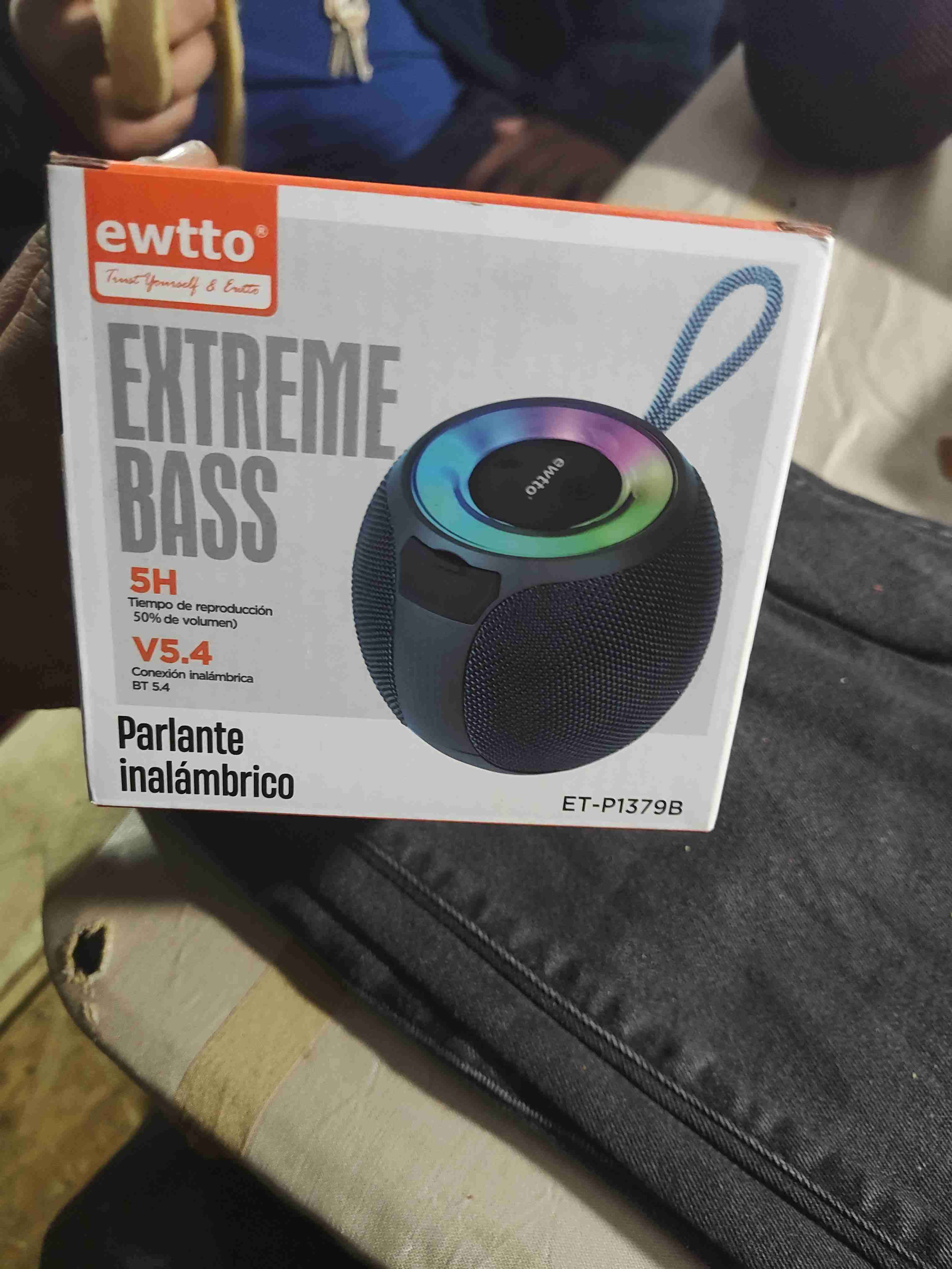 Parlante portátil Ewto LED RGB - miniatura 3