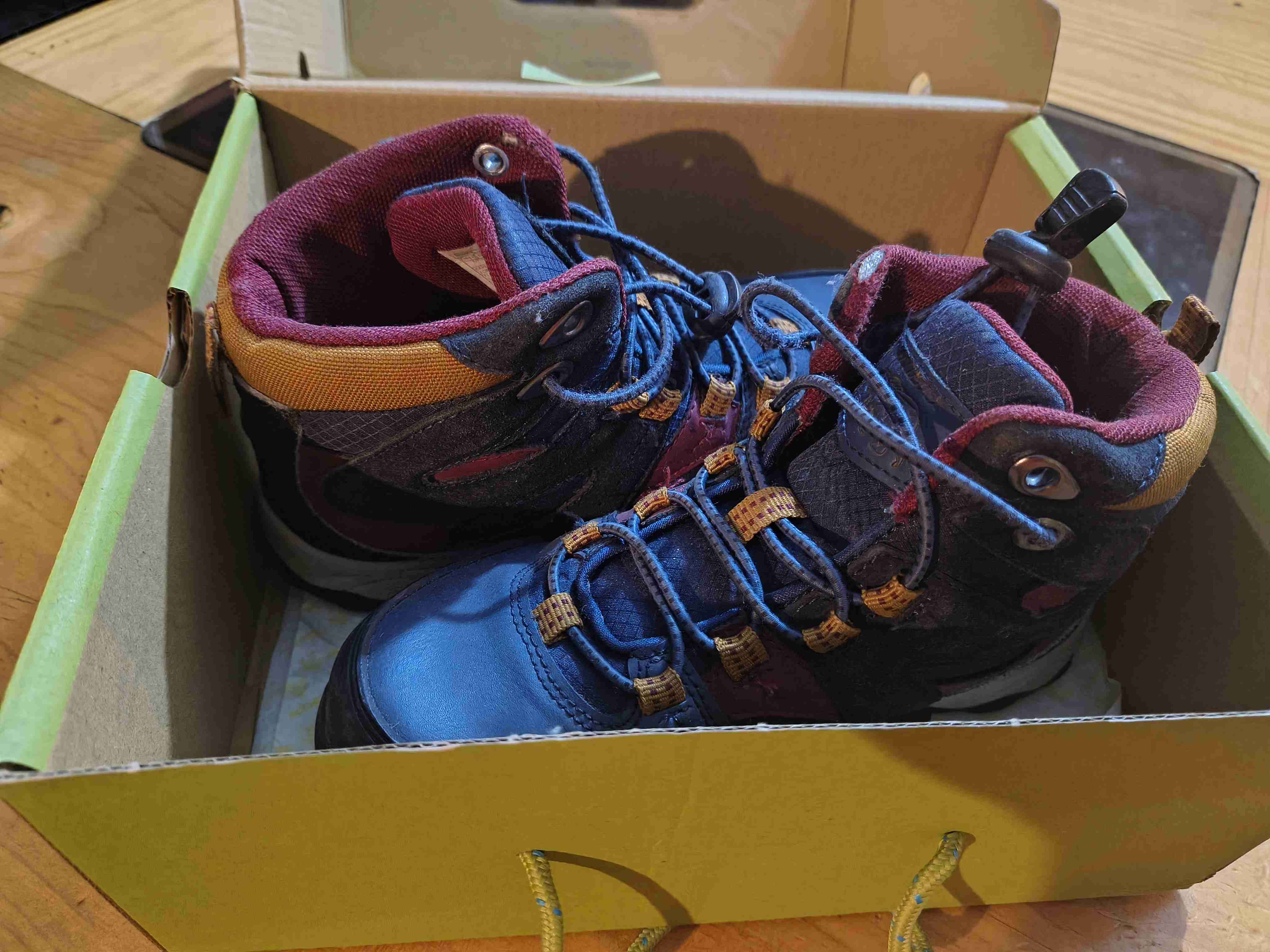 Botas de senderismo azules - miniatura 3