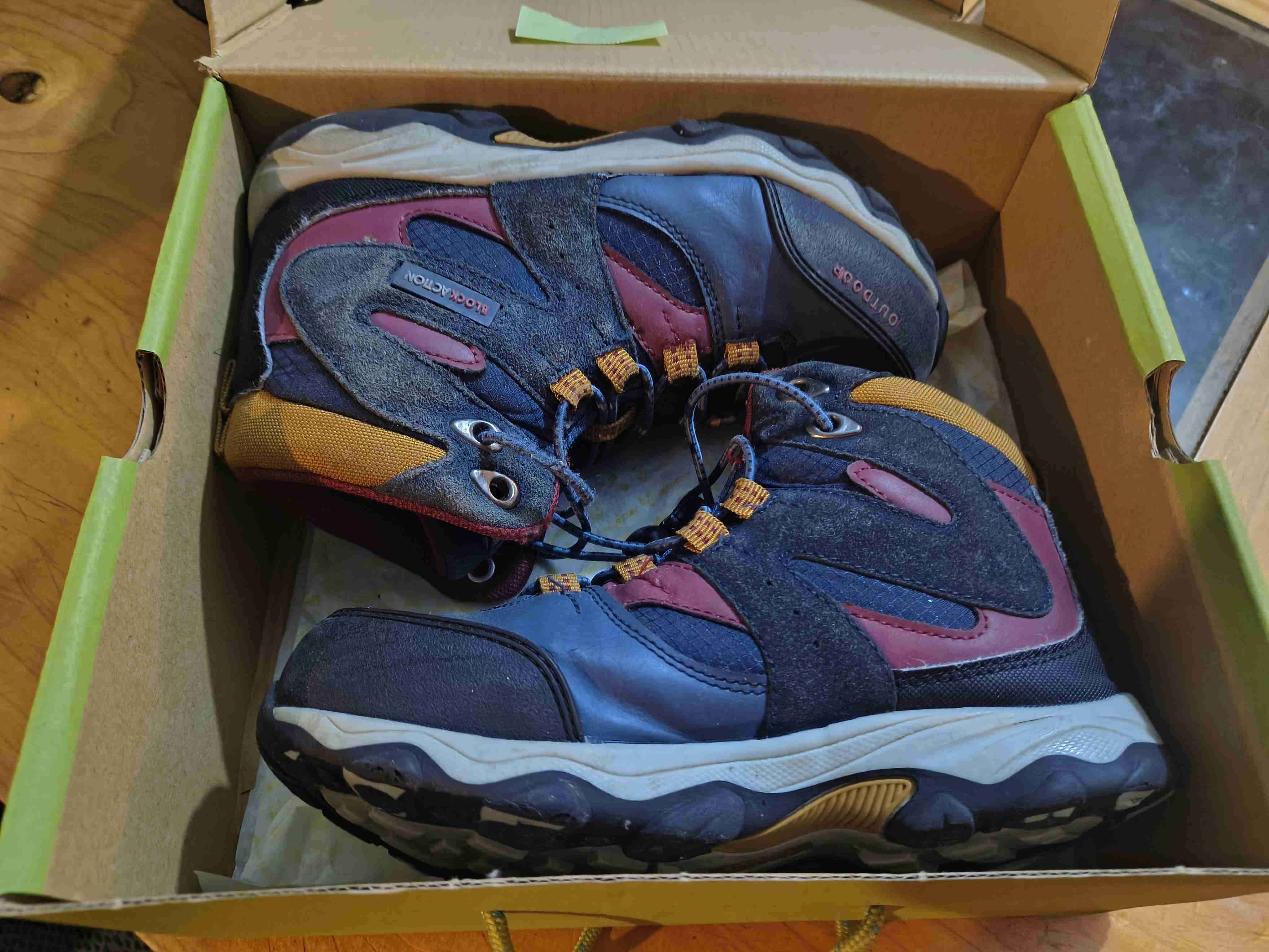 Botas de senderismo azules - miniatura 5