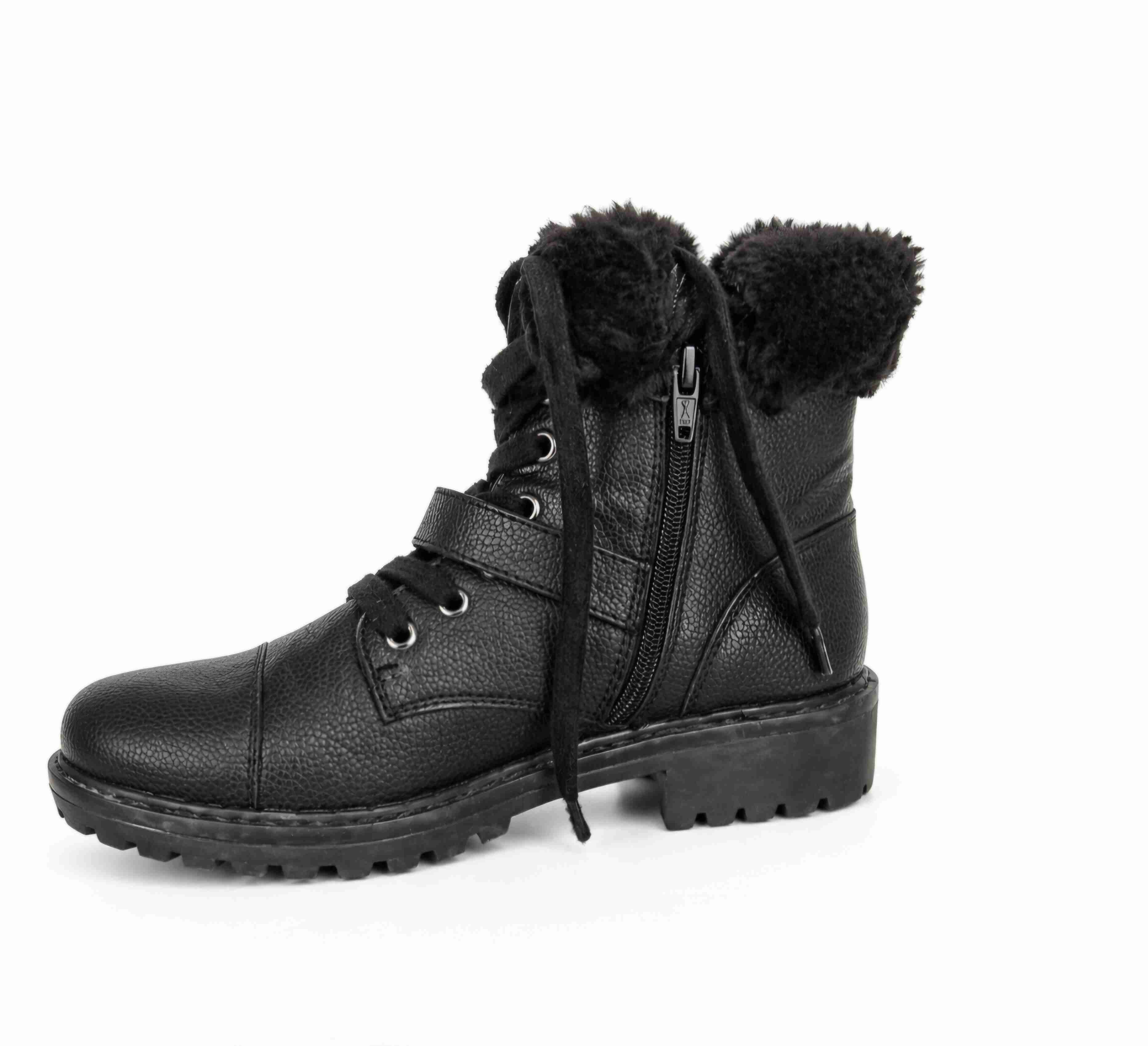 Botas negras con forro interior - miniatura 2