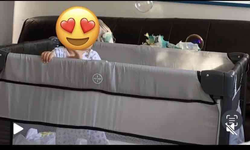 Cuna Corral Montreal Gris - miniatura 4