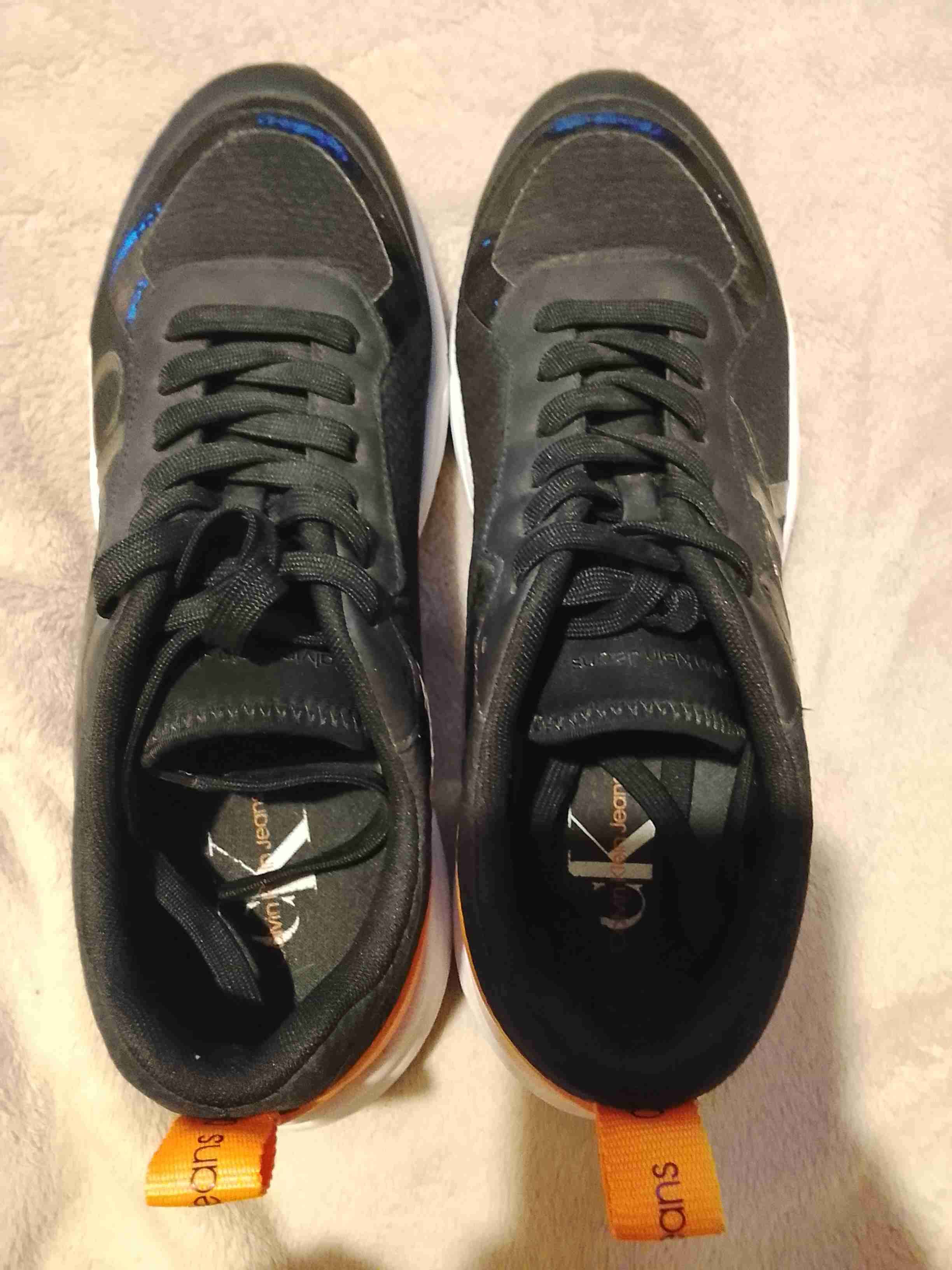 Zapatillas Retro Tennis Mesh Negro Calvin Klein - miniatura 2