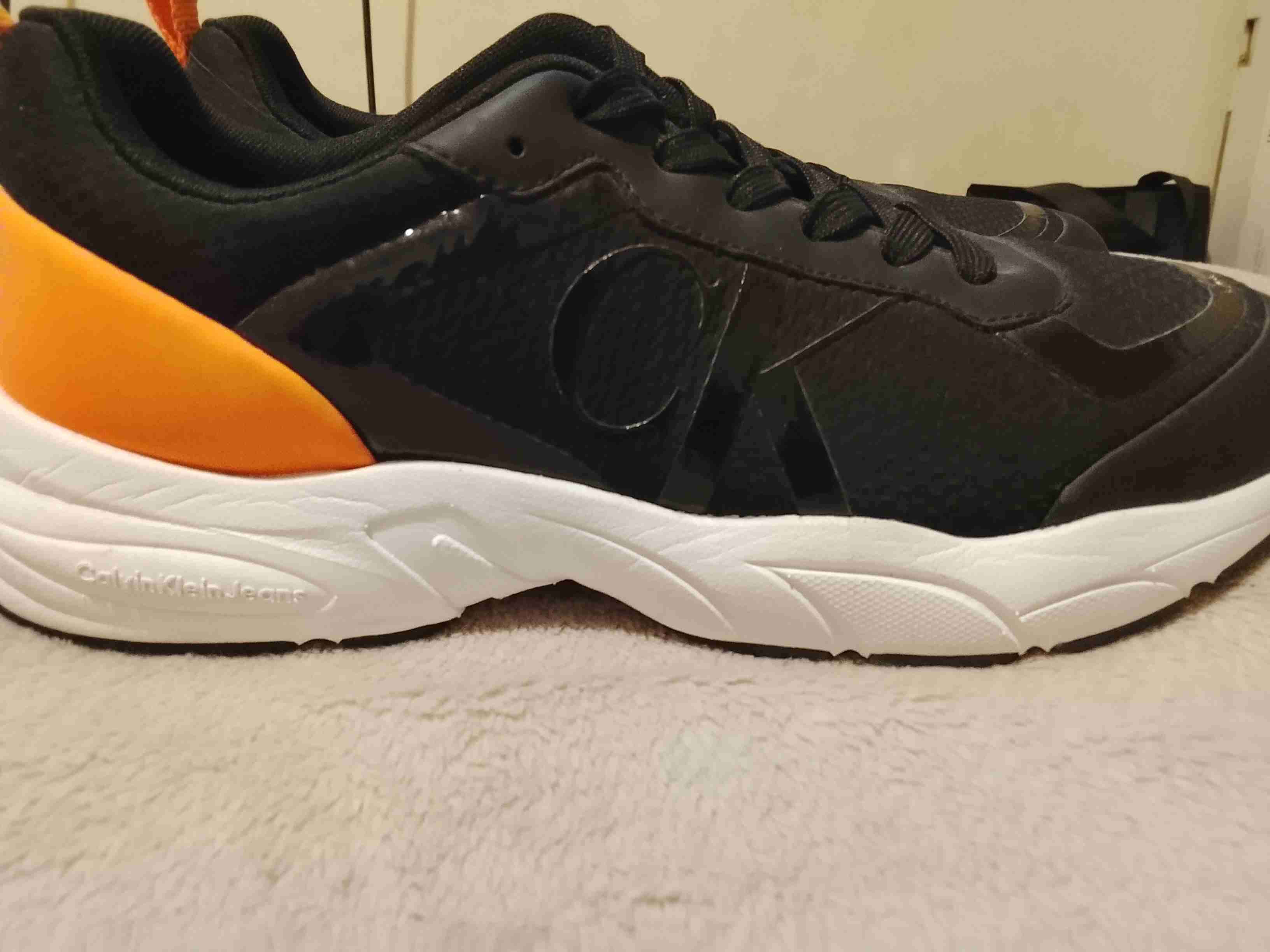 Zapatillas Retro Tennis Mesh Negro Calvin Klein - miniatura 3