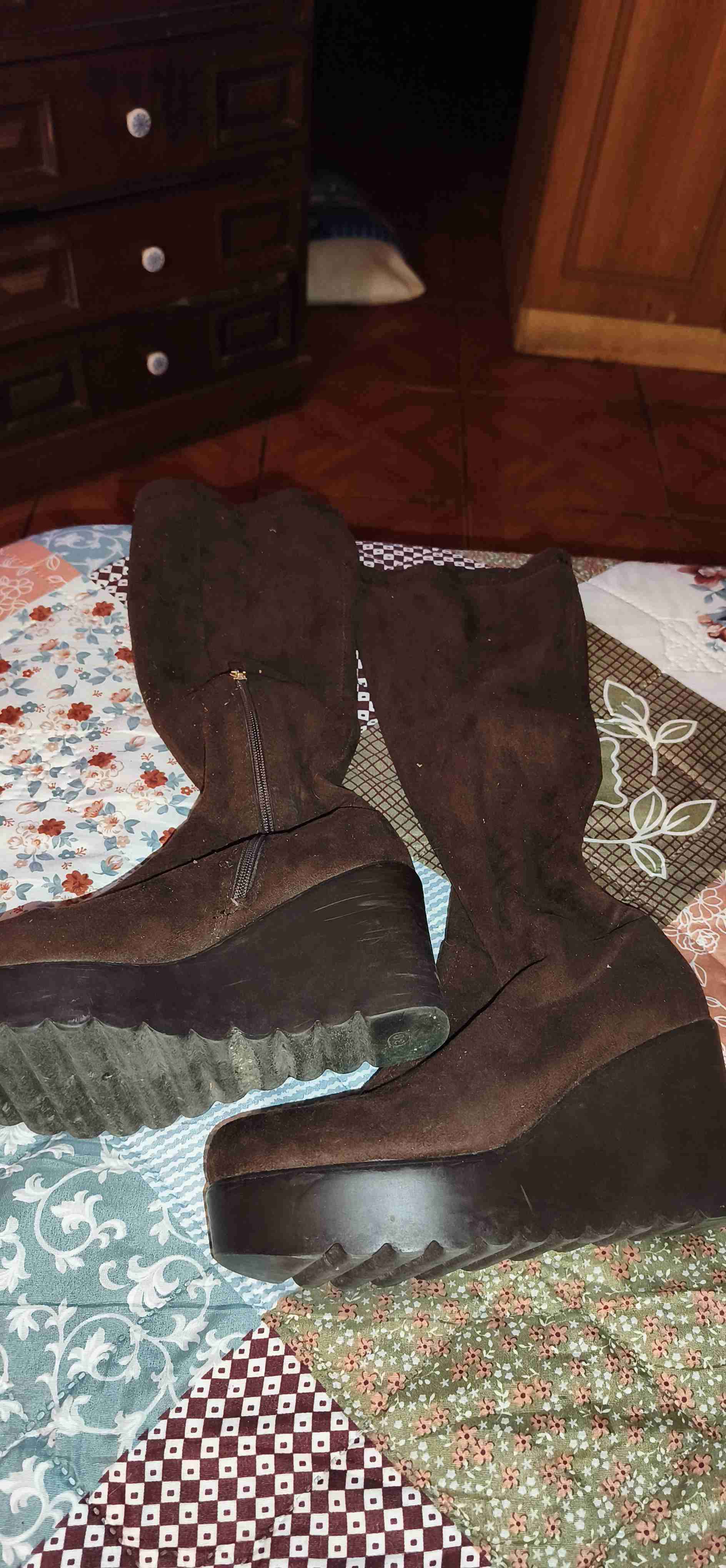 Sandalias plata con plataforma - miniatura 3