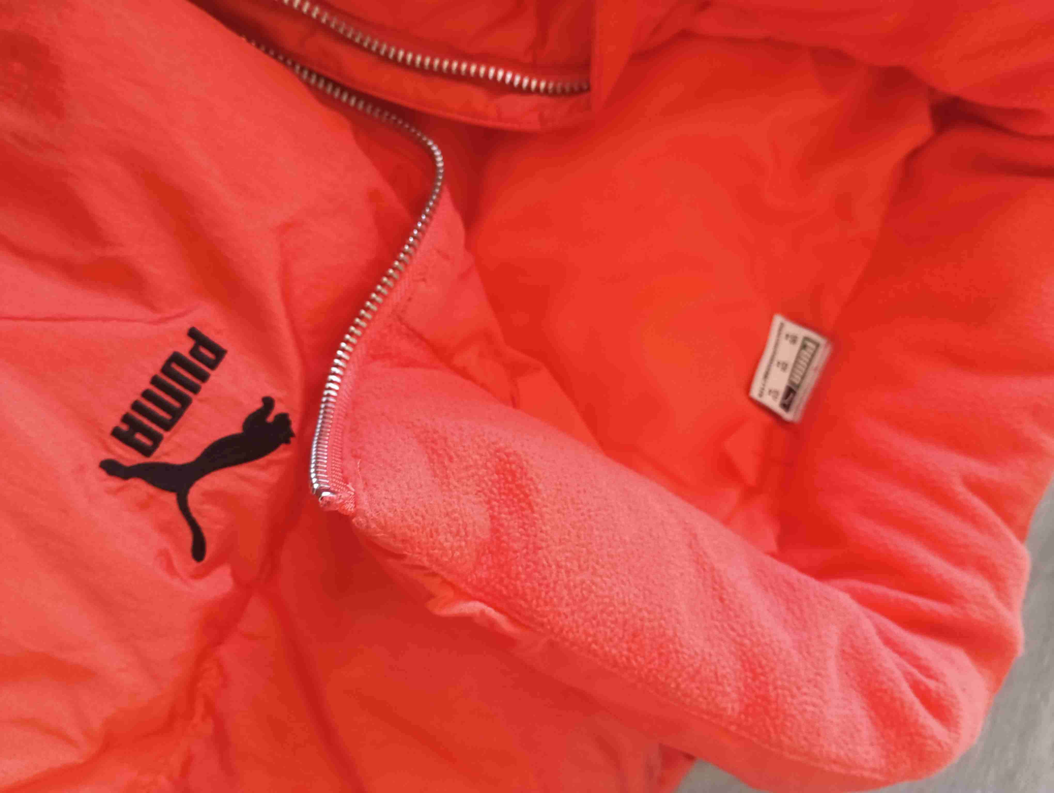 Chaqueta puffer naranja Puma - miniatura 2