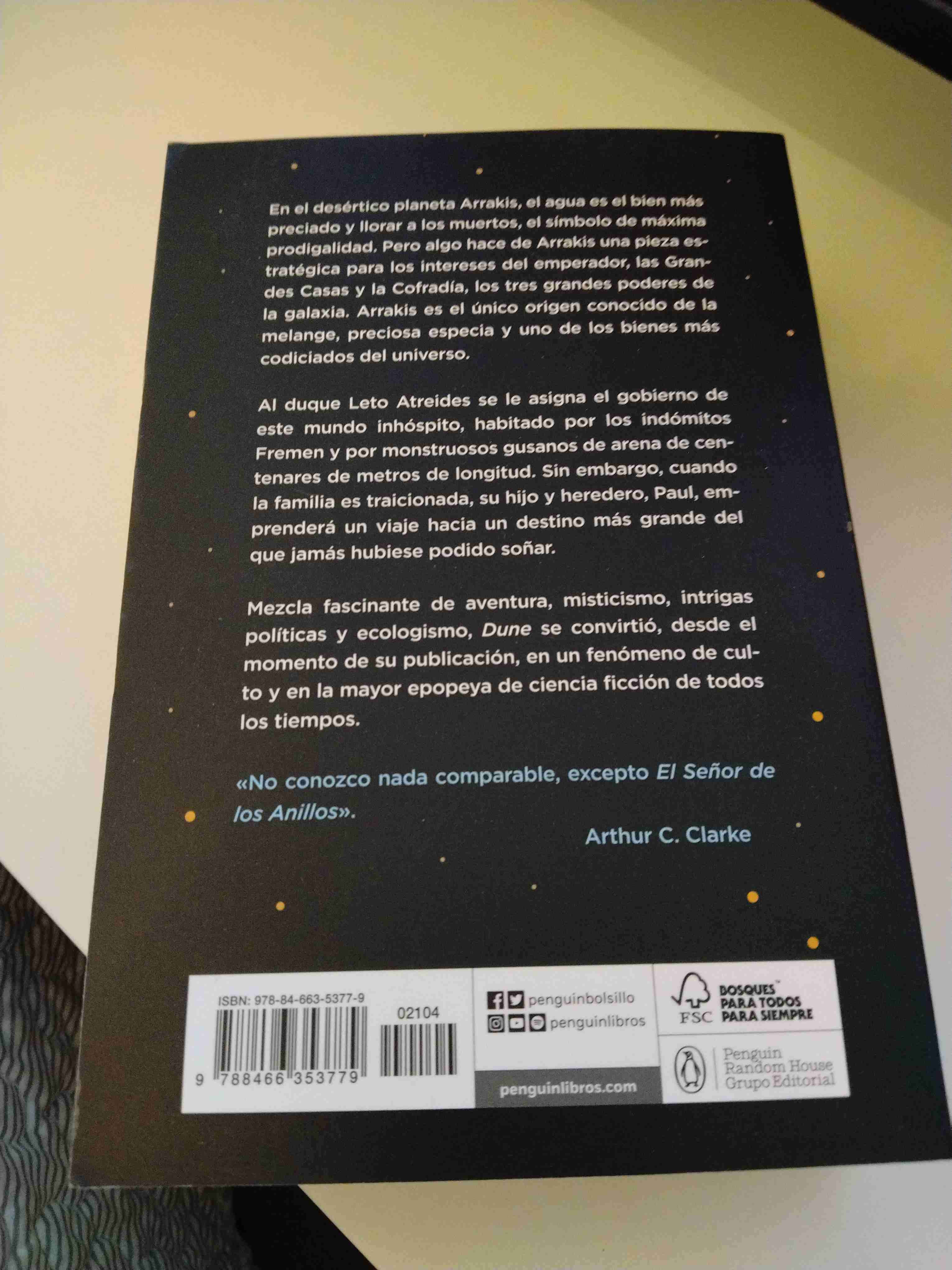 Libro Dune de Frank Herbert - miniatura 2