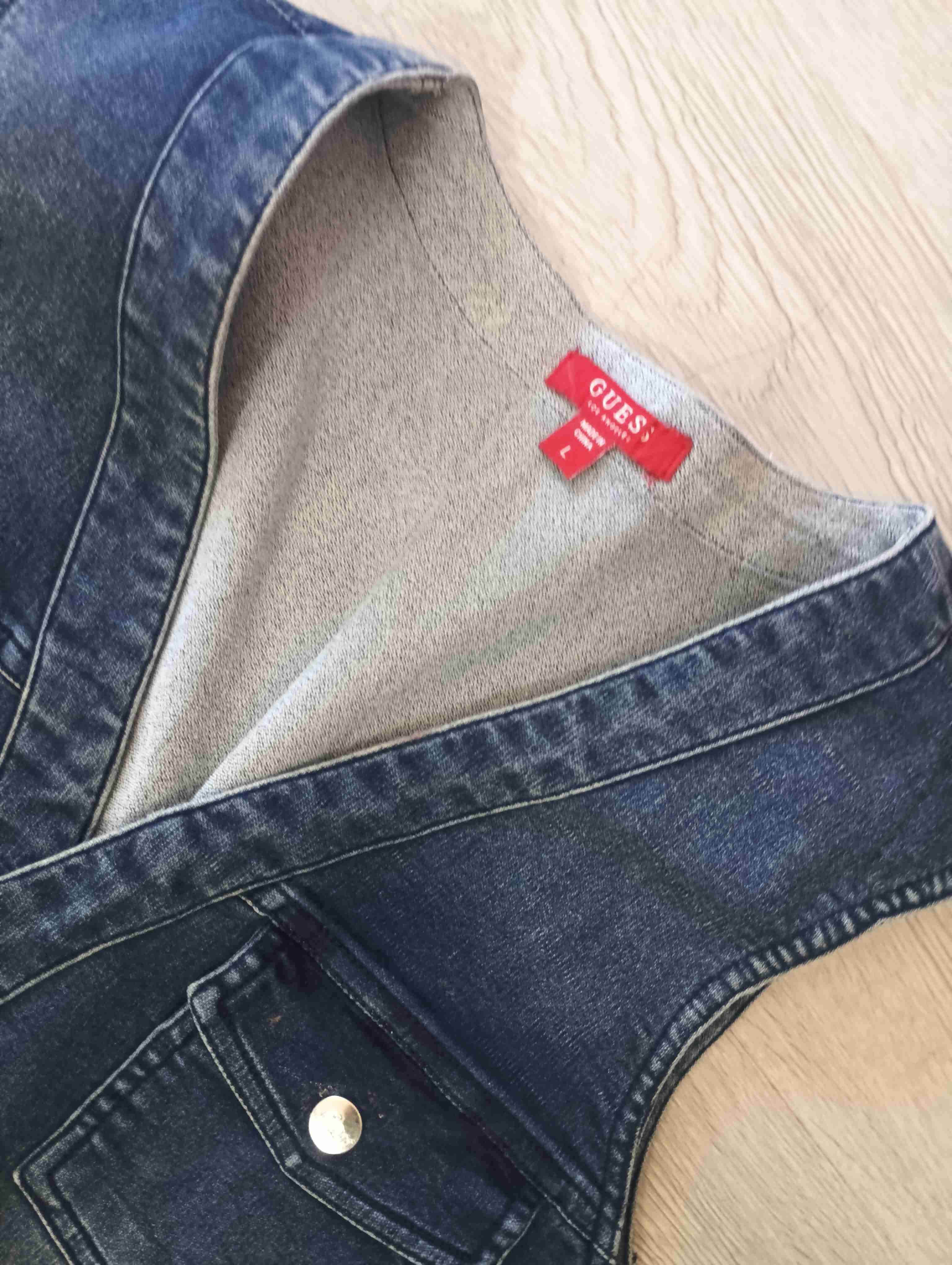 Vestido de mezclilla sin mangas GUESS - miniatura 2