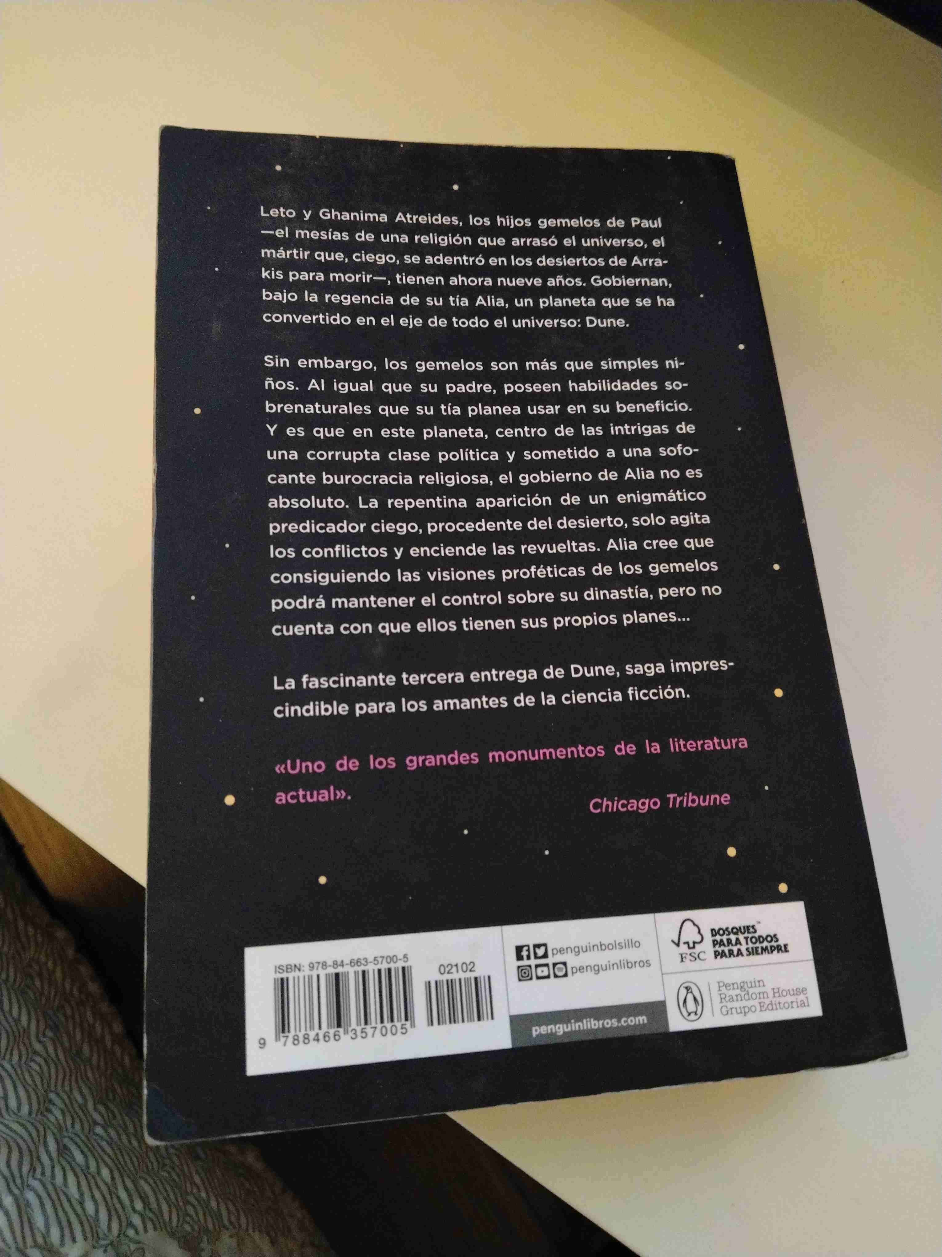 Libro Hijos de Dune - Frank Herbert - miniatura 2