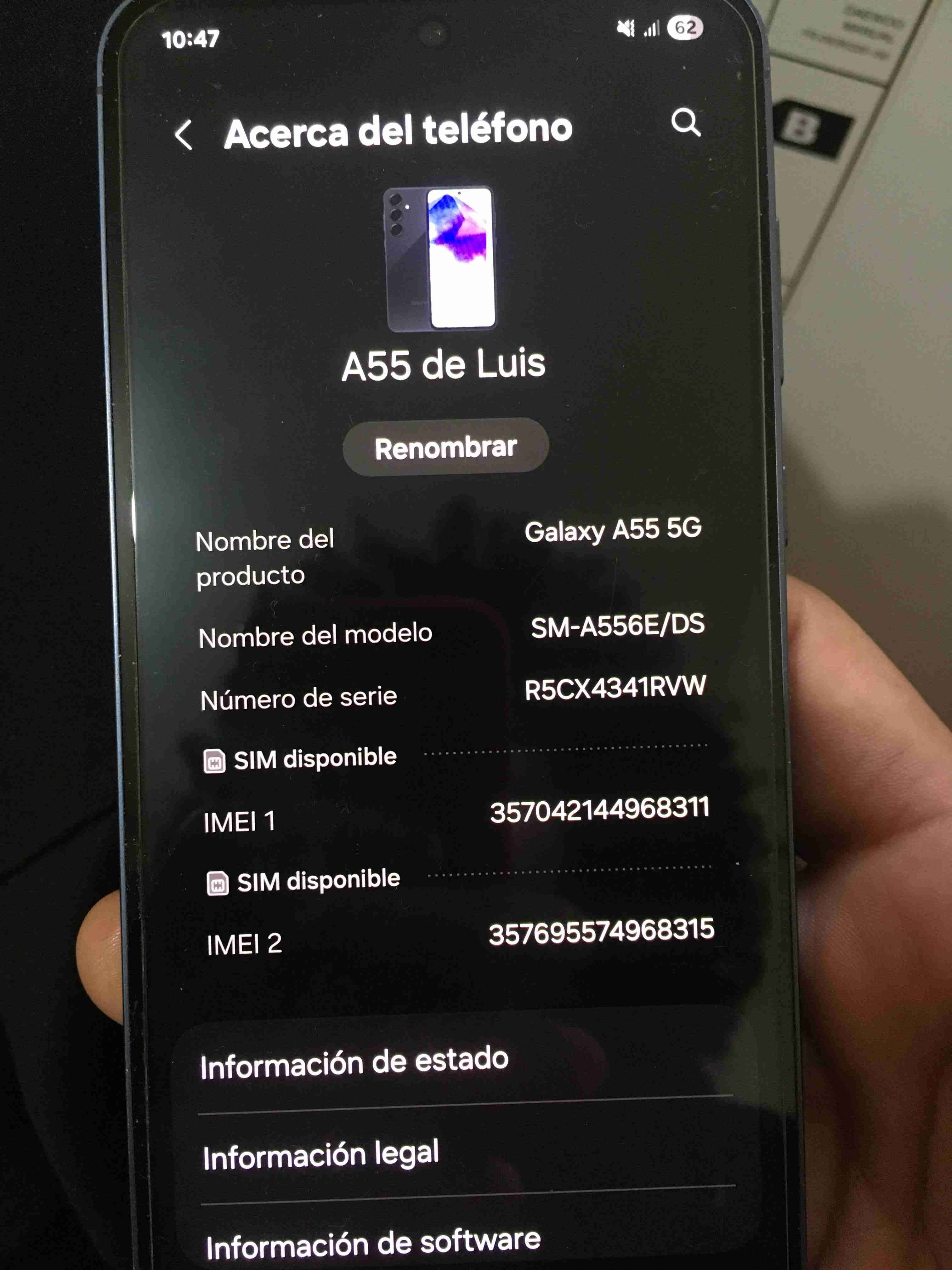 Samsung Galaxy A55 5G - miniatura 1