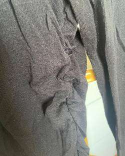 Top tejido Zara cuello asimétrico - miniatura 3