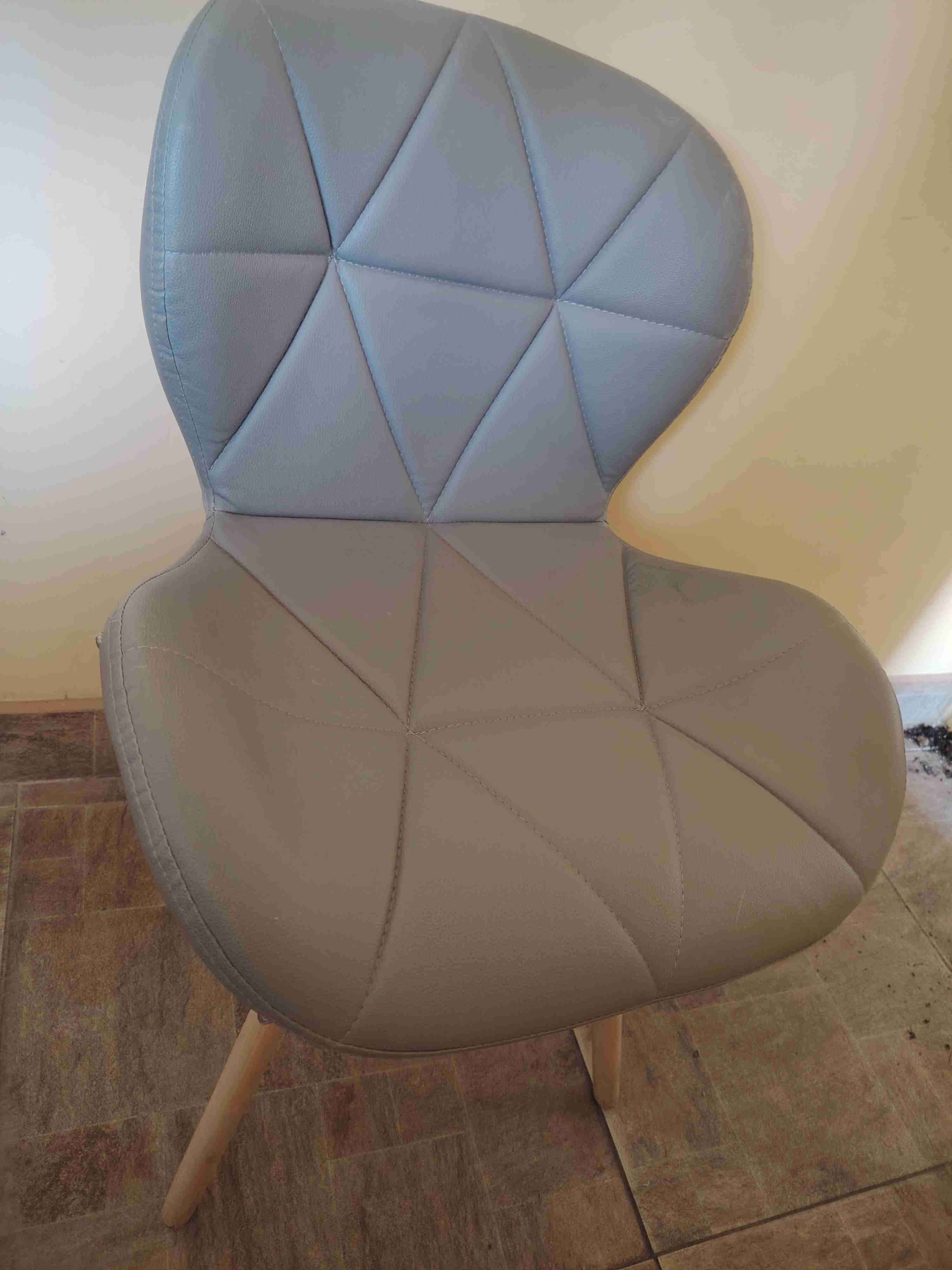 Sillas de diseño gris moderna - miniatura 4