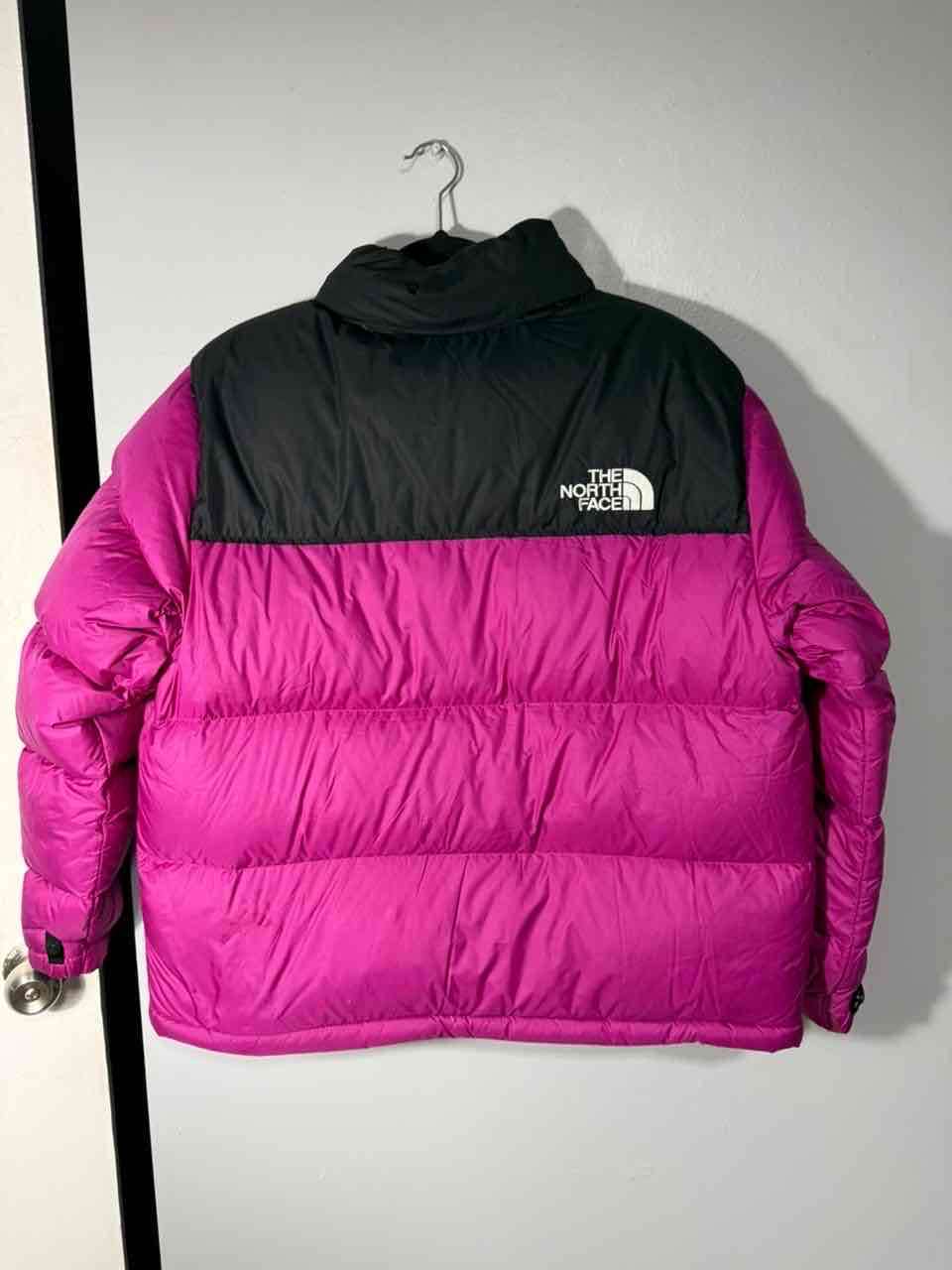 💖 Chaqueta retro Nuptse 700 fucsia The North Face - miniatura 2