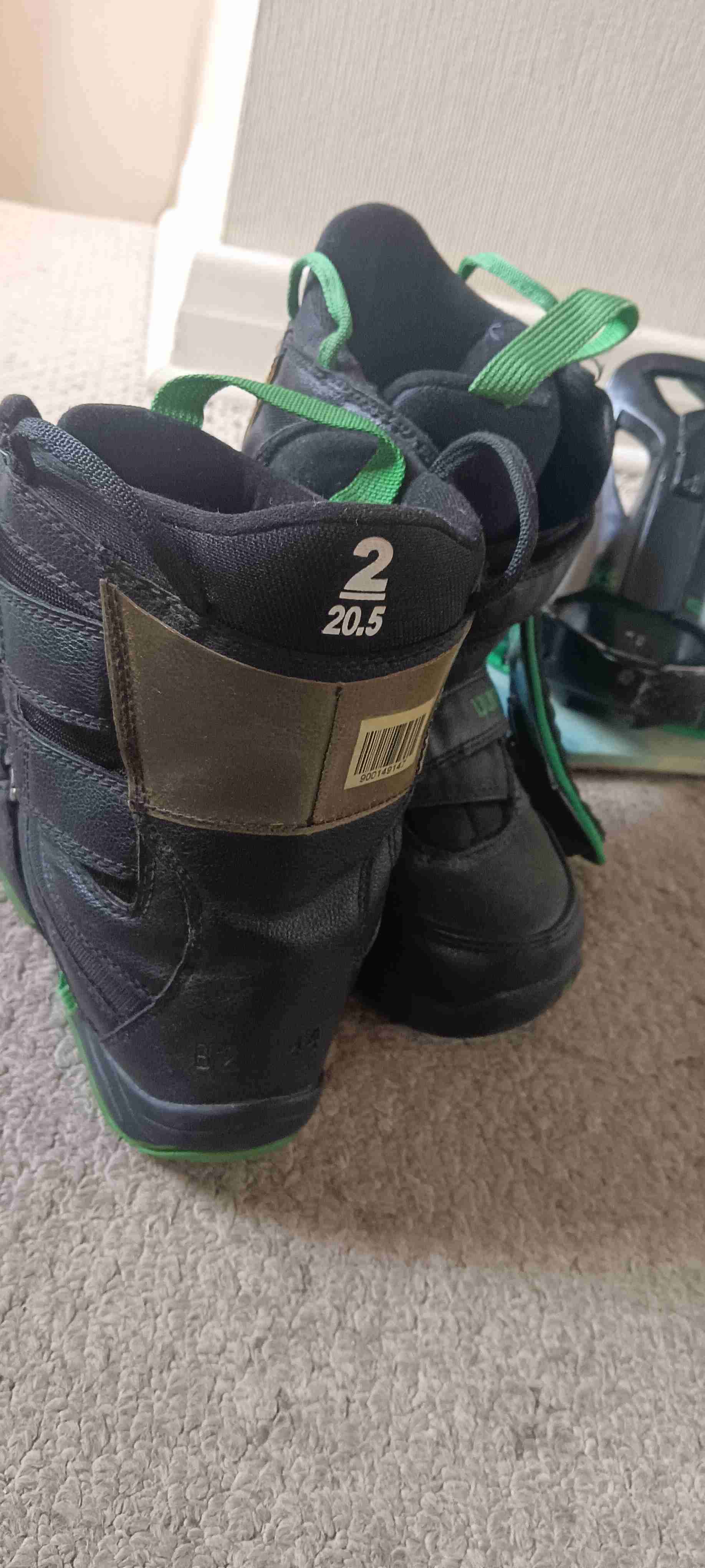 Tabla de snowboard Burton negra - miniatura 4