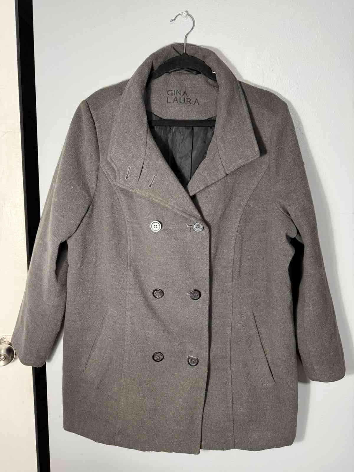 Blazer gris oscuro Gina Laura – Talla XL - miniatura 2