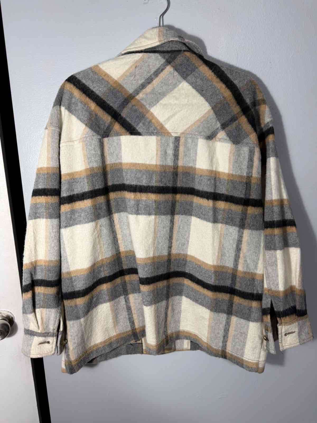 Sobrecamisa afranelada Zara – Talla L (Oversize) - miniatura 2