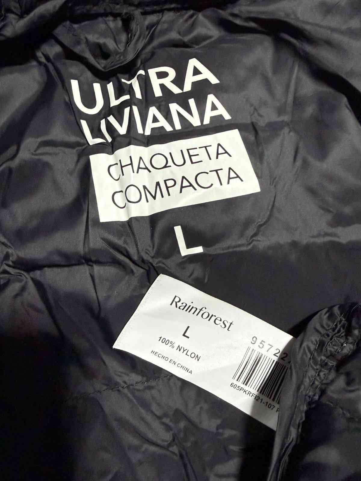 Parka negra Rainforest – Talla L - miniatura 2