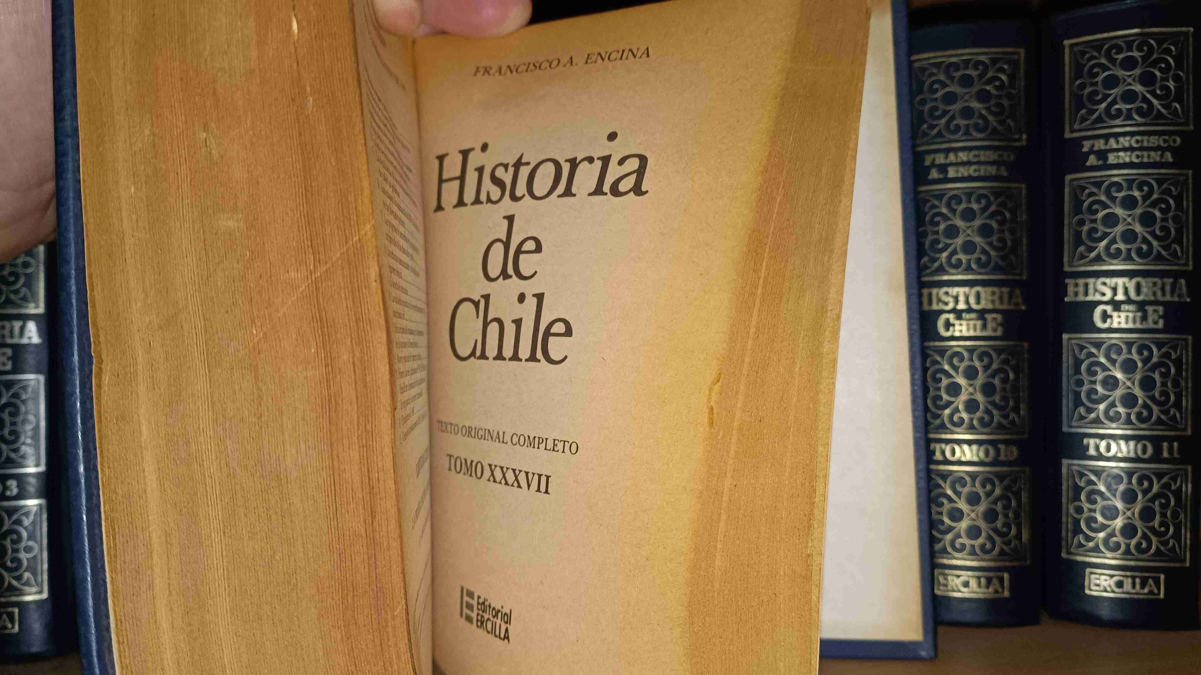 Colección Historia de Chile 12 tomos - miniatura 4