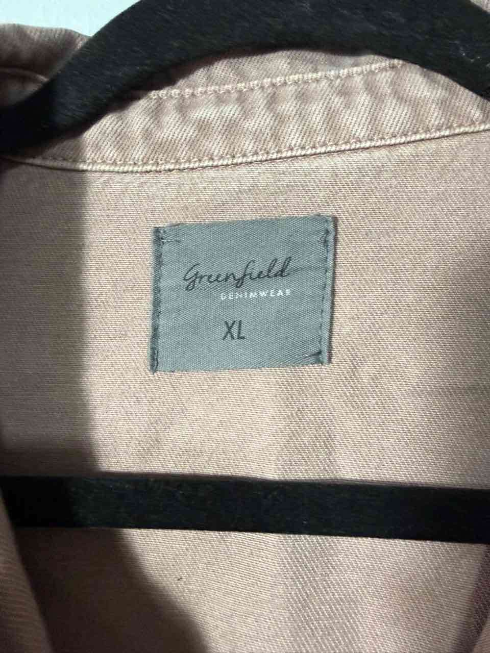 Sobrecamisa de jeans bordada Greenfield – Talla XL - miniatura 5