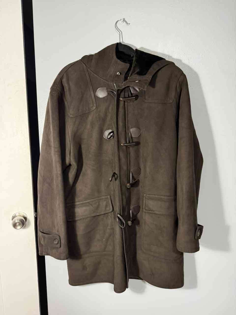 Abrigo grueso marrón – Talla XL - miniatura 3