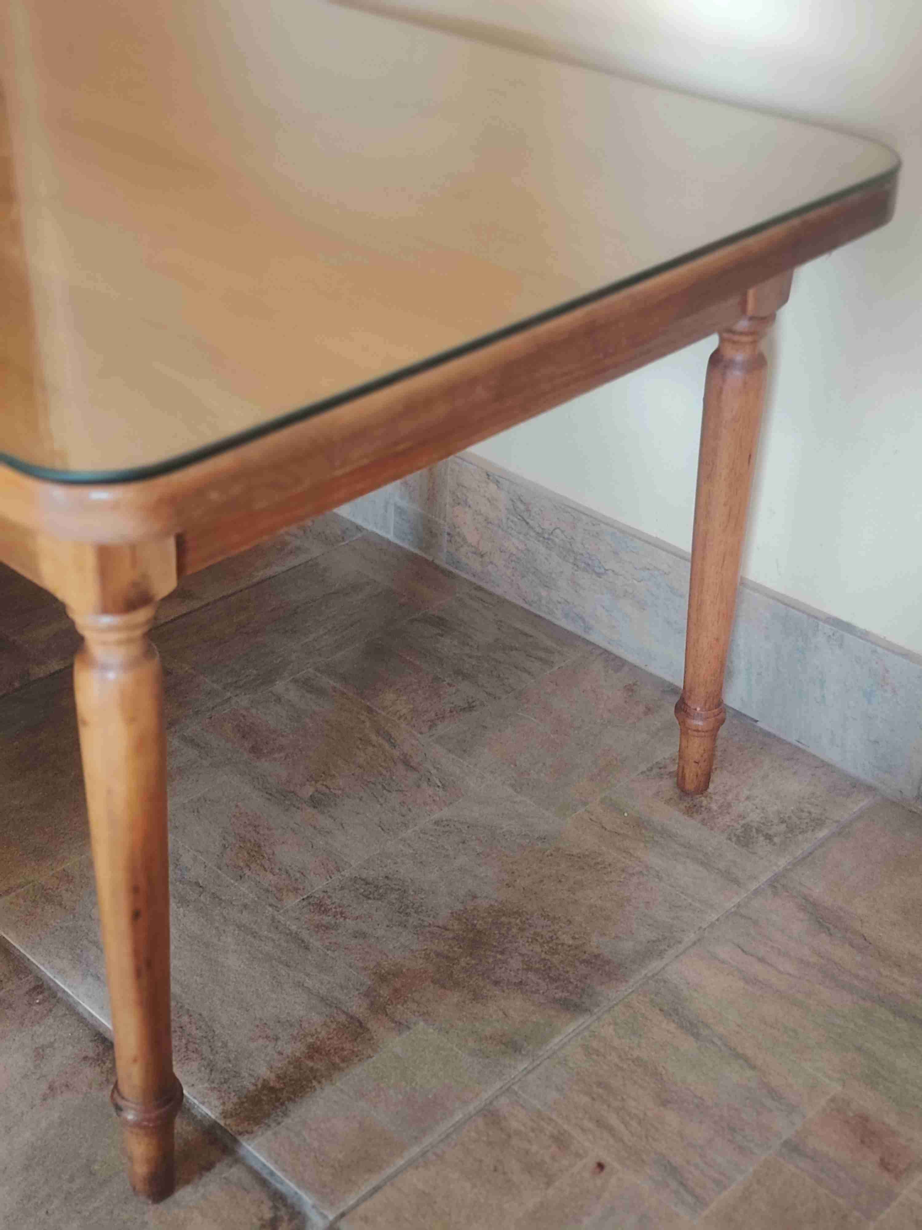 Mesa Centro cuadrada de madera - miniatura 2