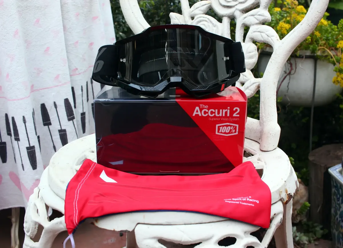 Antiparras 100% Accuri 2 Genuinas BIci y/o Moto - miniatura 2