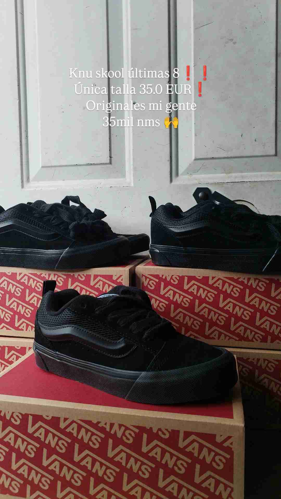 Zapatillas negras Vans Skool - miniatura 3