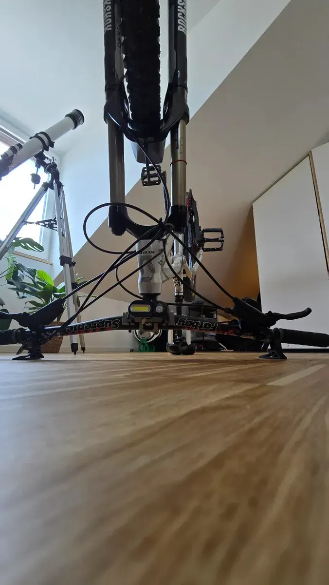 Soportes Manillar Bicicleta para suelo. Impr. 3D - miniatura 3