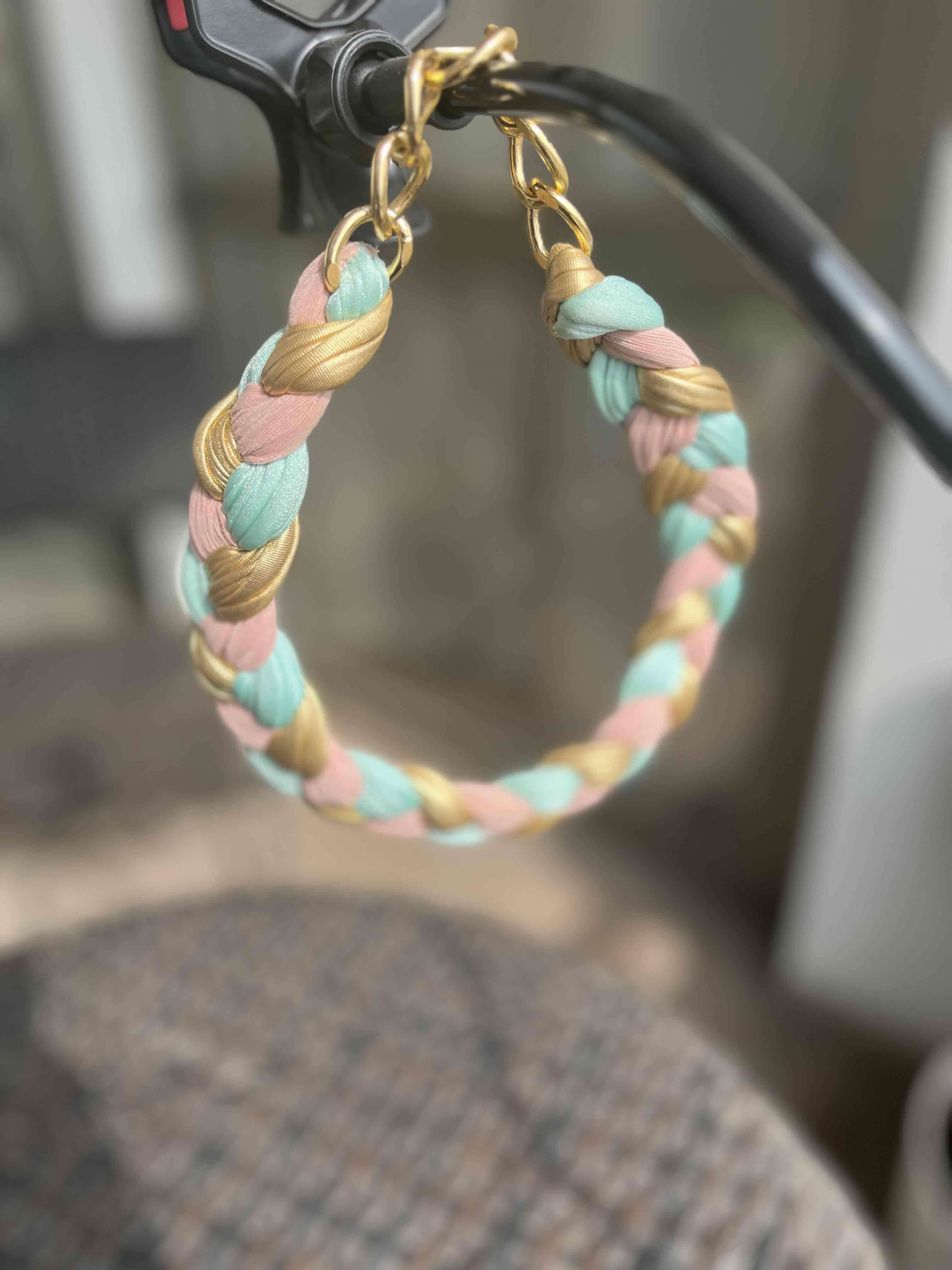 Collar trenzado colorido - miniatura 3