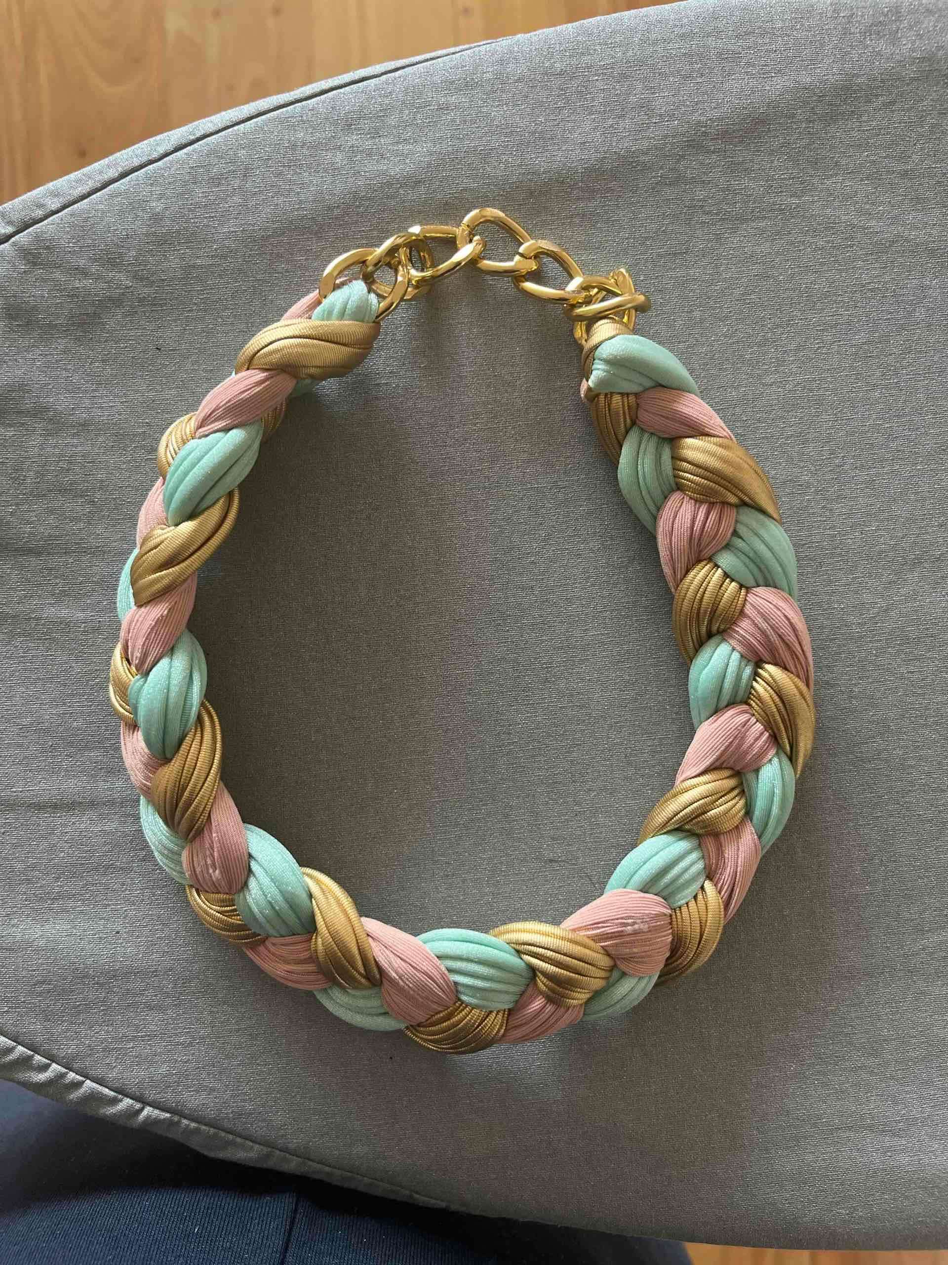 Collar trenzado colorido - miniatura 5