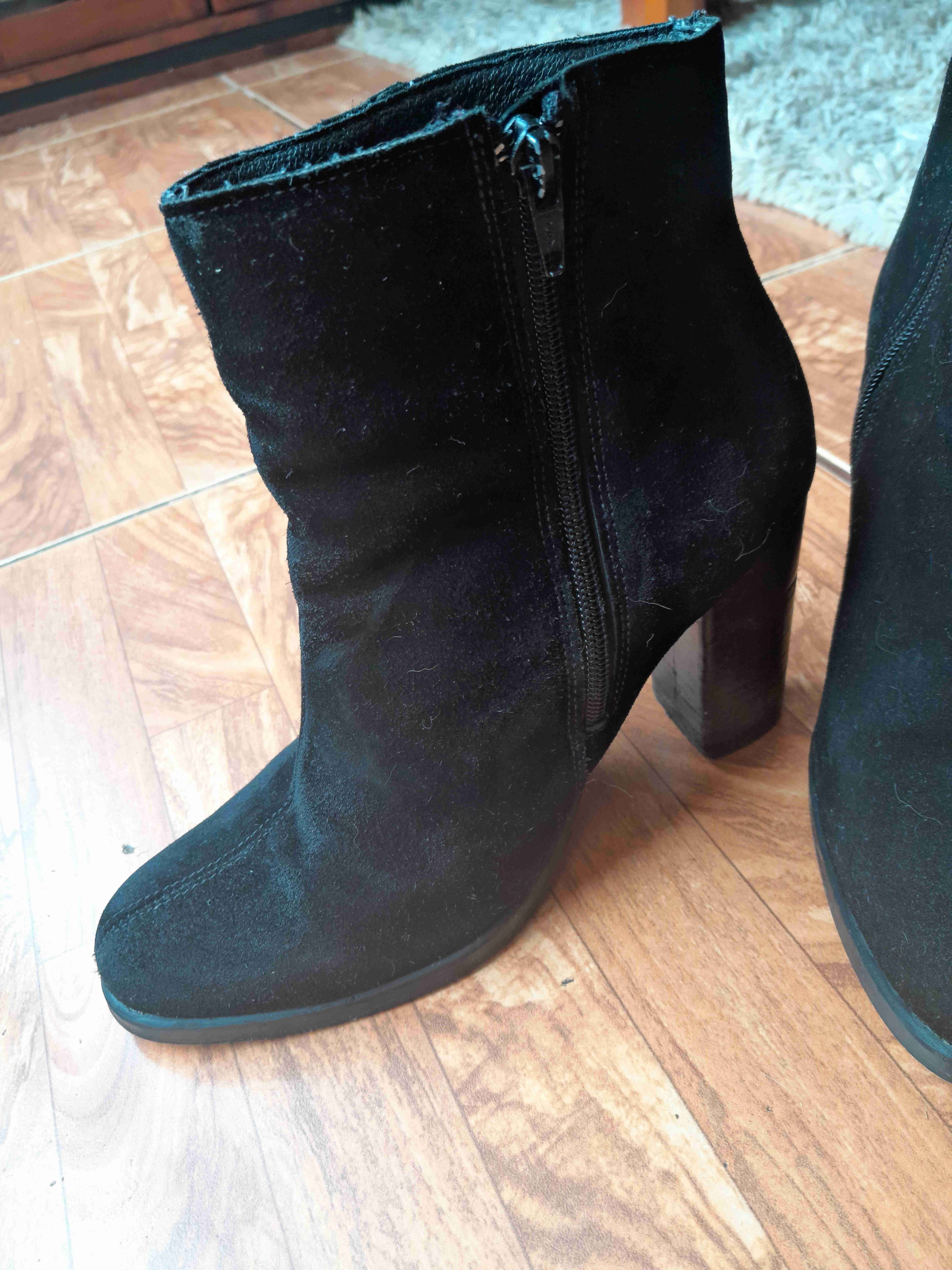 Botines negros de tacón alto - miniatura 2