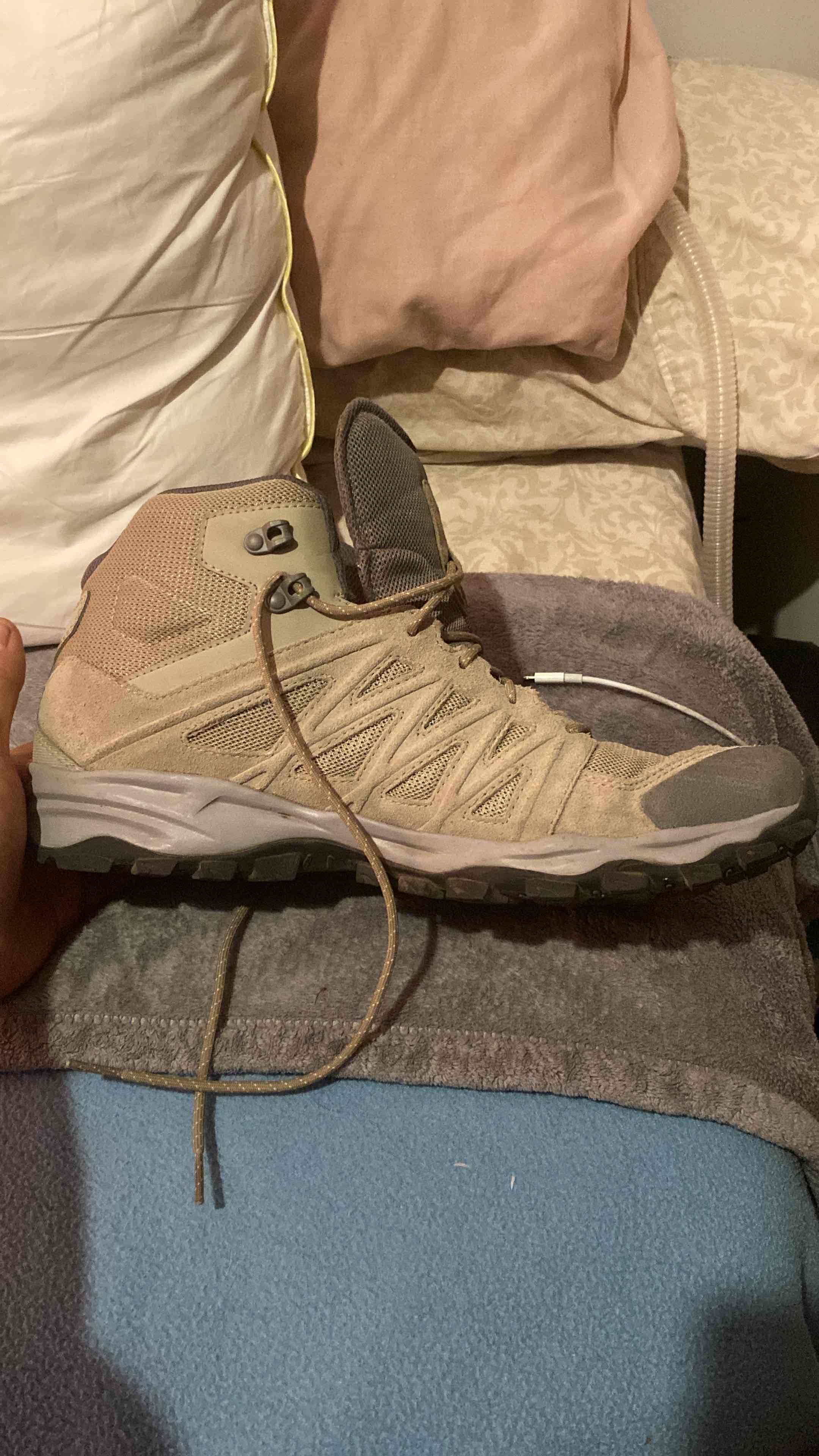 Botas trekking beige northface - miniatura 1