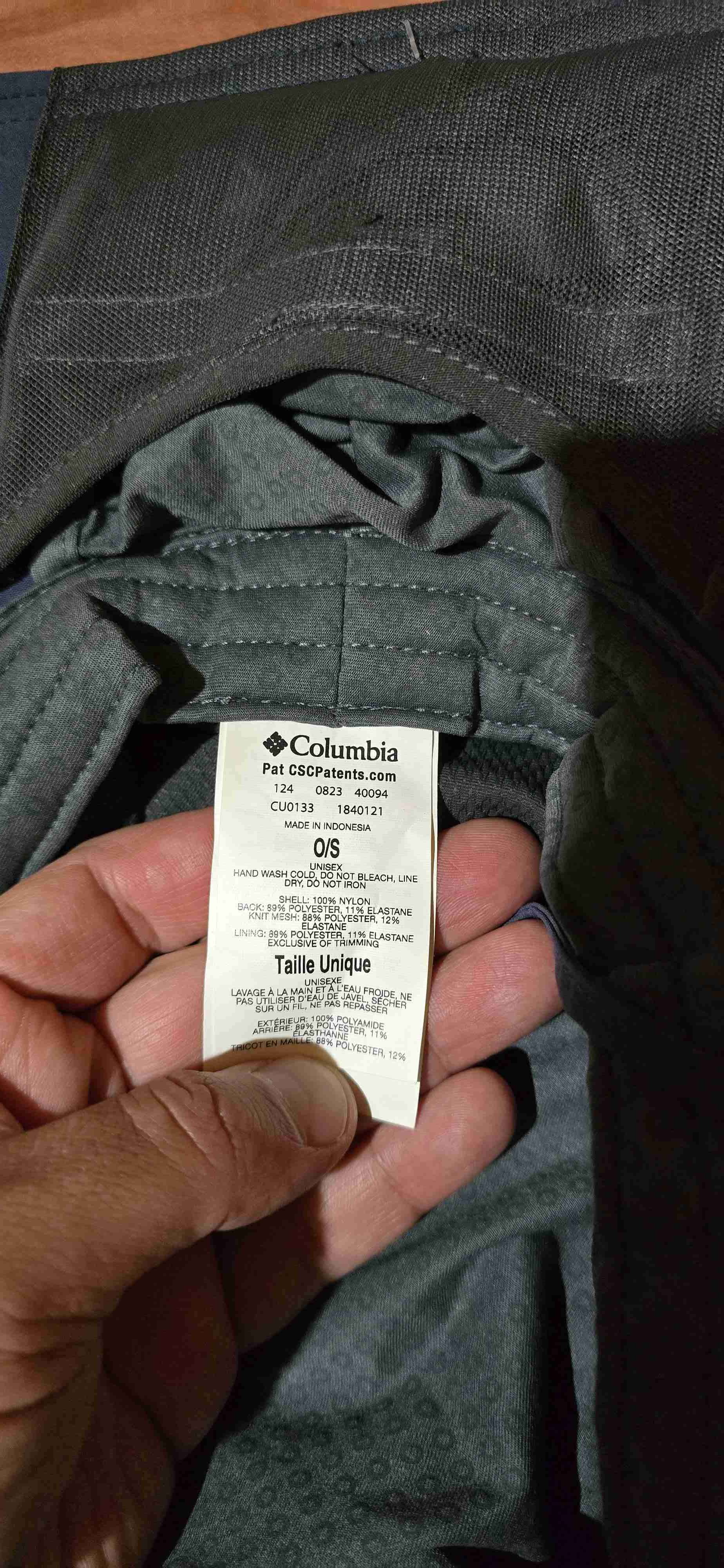 Sombrero Columbia azul - miniatura 4