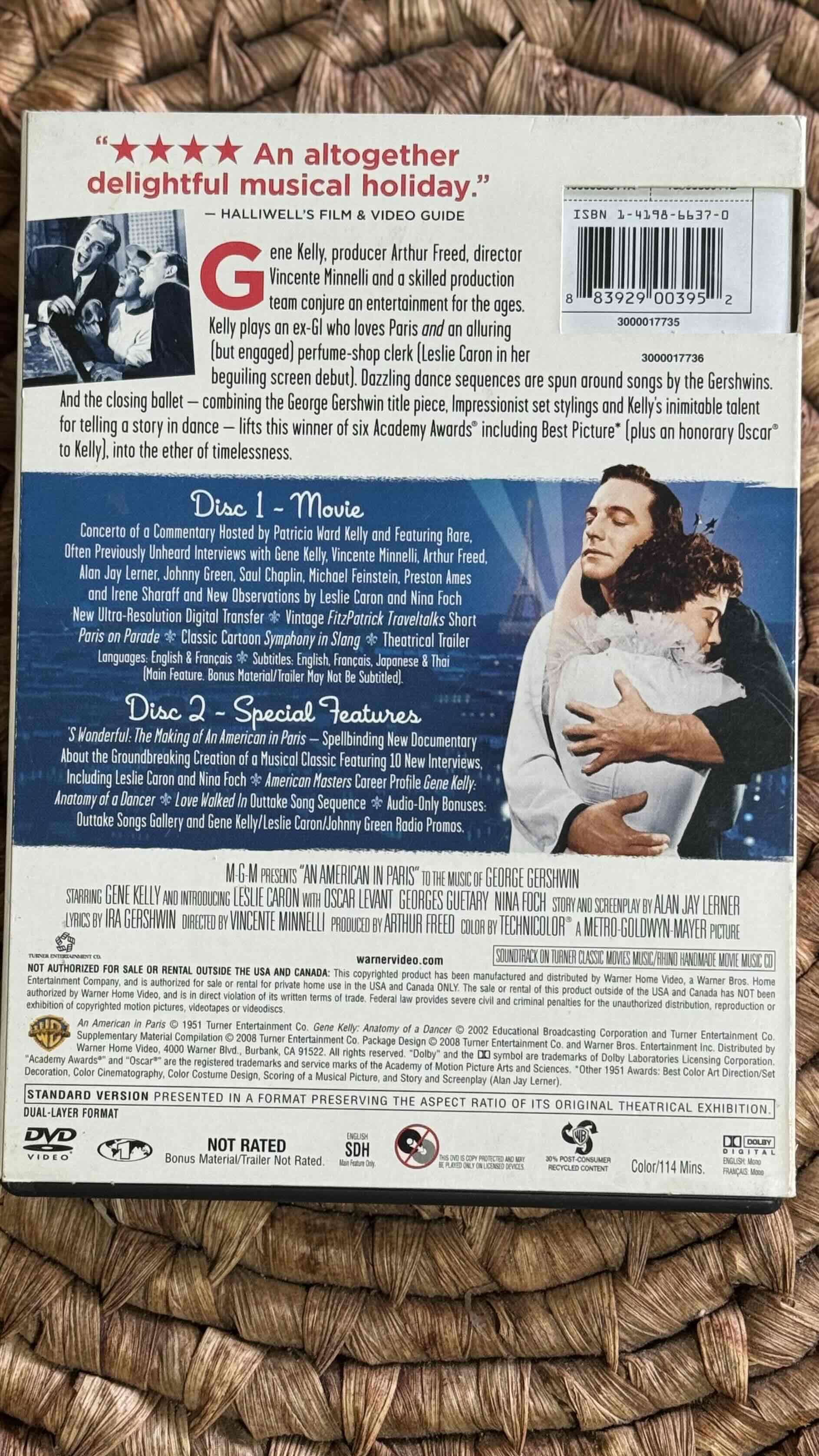 DVD An American in Paris Edición Especial - miniatura 2