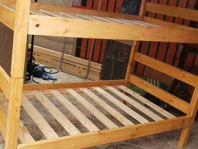 Litera de madera natural - miniatura 2