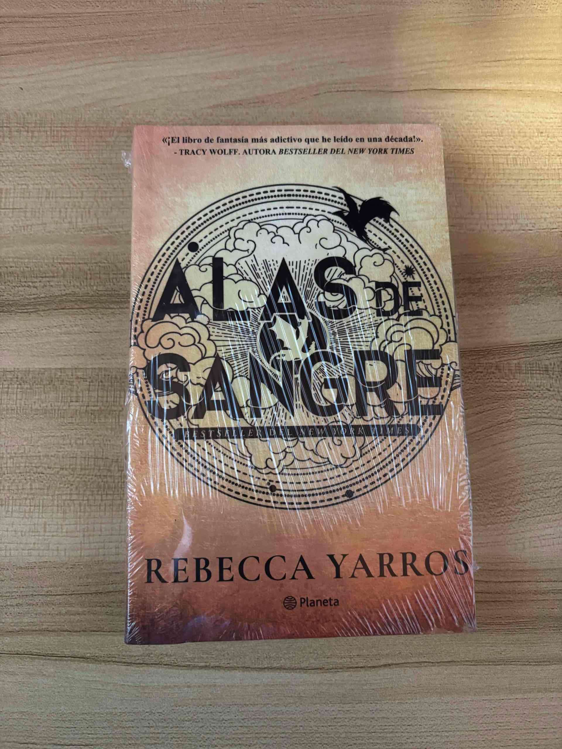 Libro "Alas de Sangre" nuevo