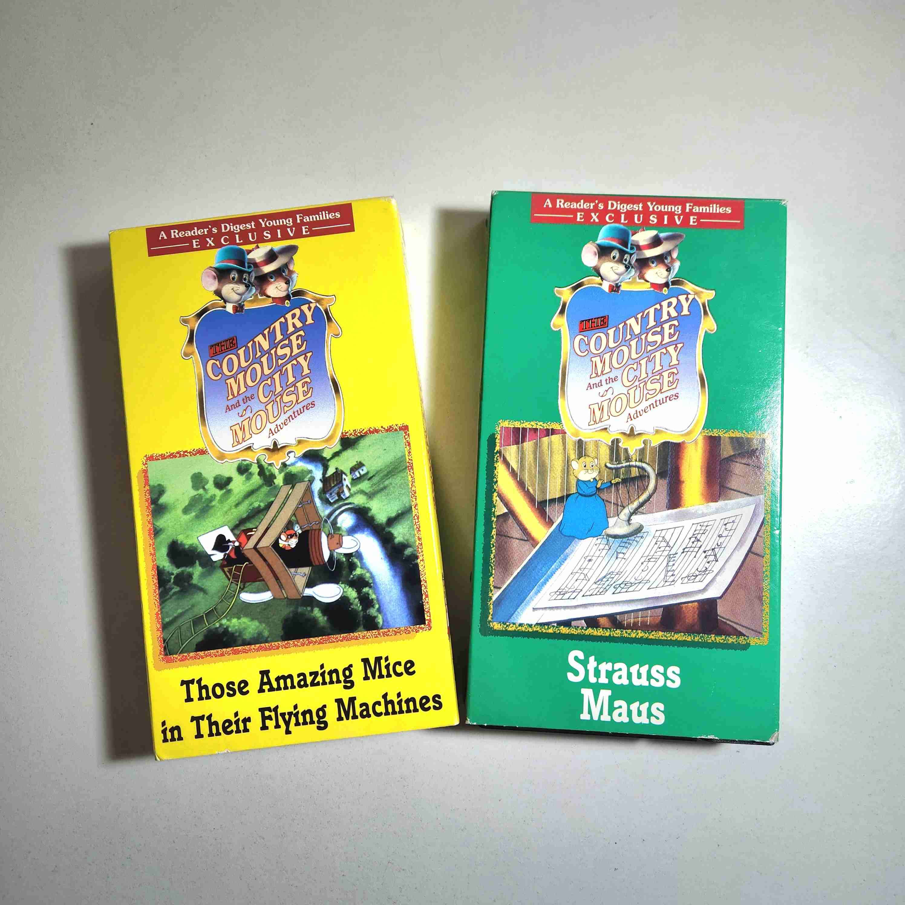 VHS original the country mouse/ un ratón de campo - miniatura 1