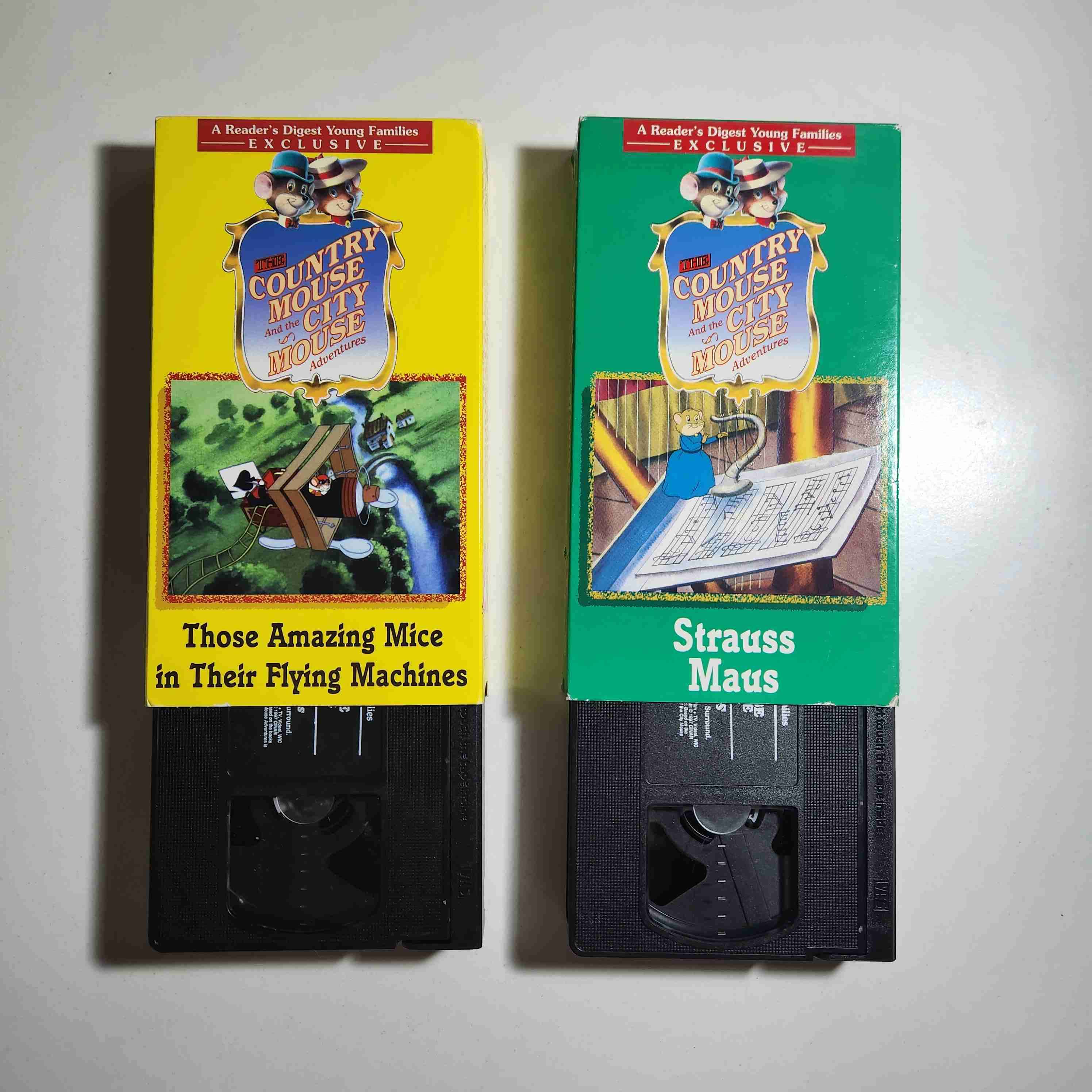 VHS original the country mouse/ un ratón de campo - miniatura 3