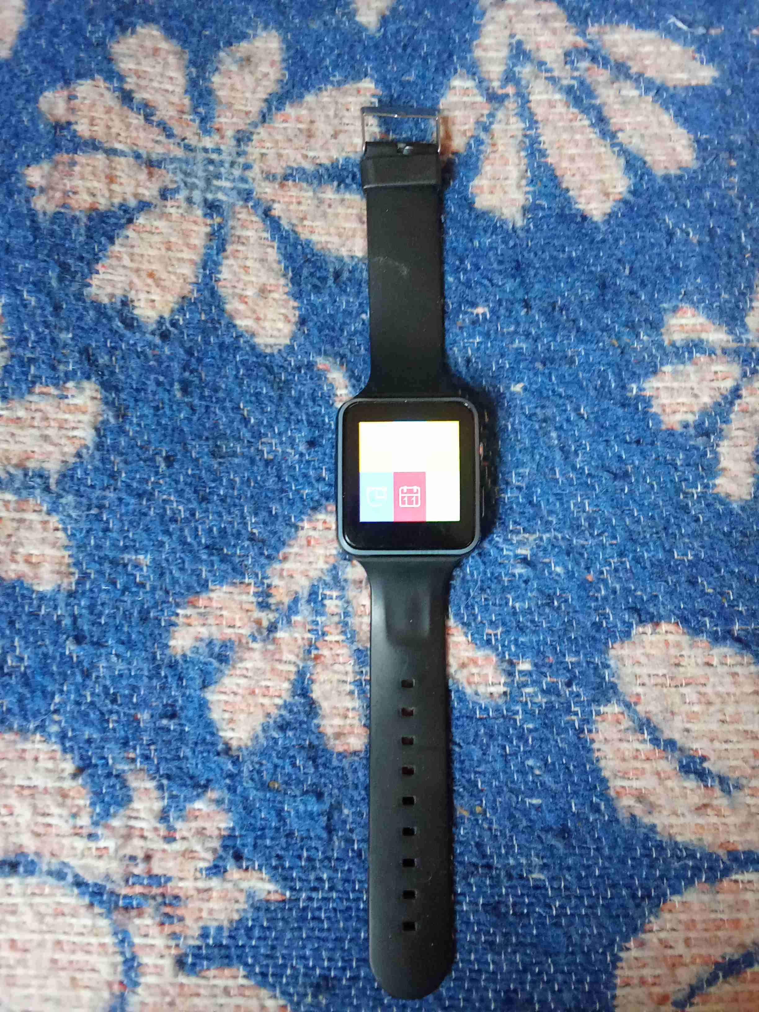 Reloj inteligente negro - miniatura 3