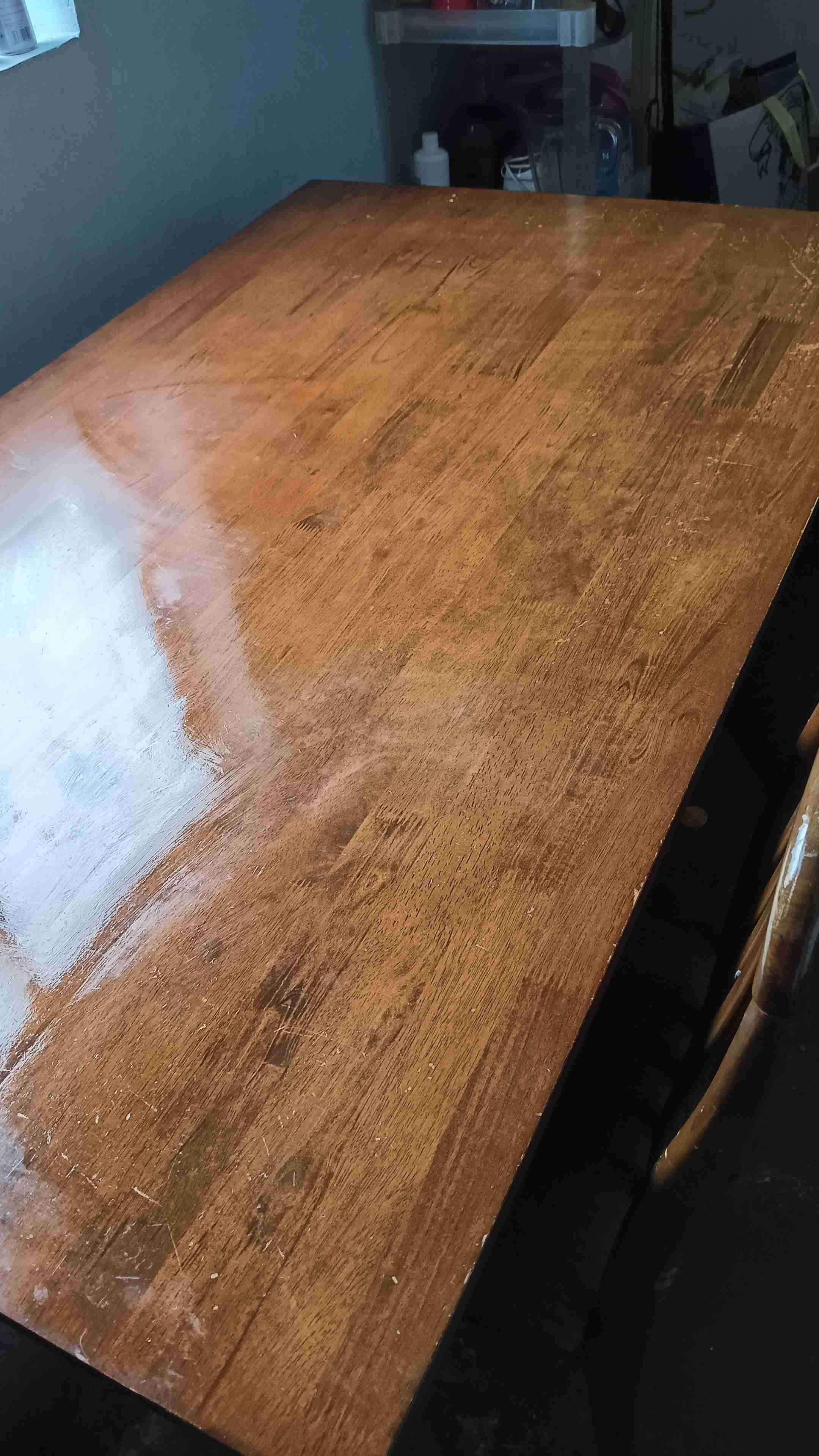 Mesa de comedor de madera - miniatura 1