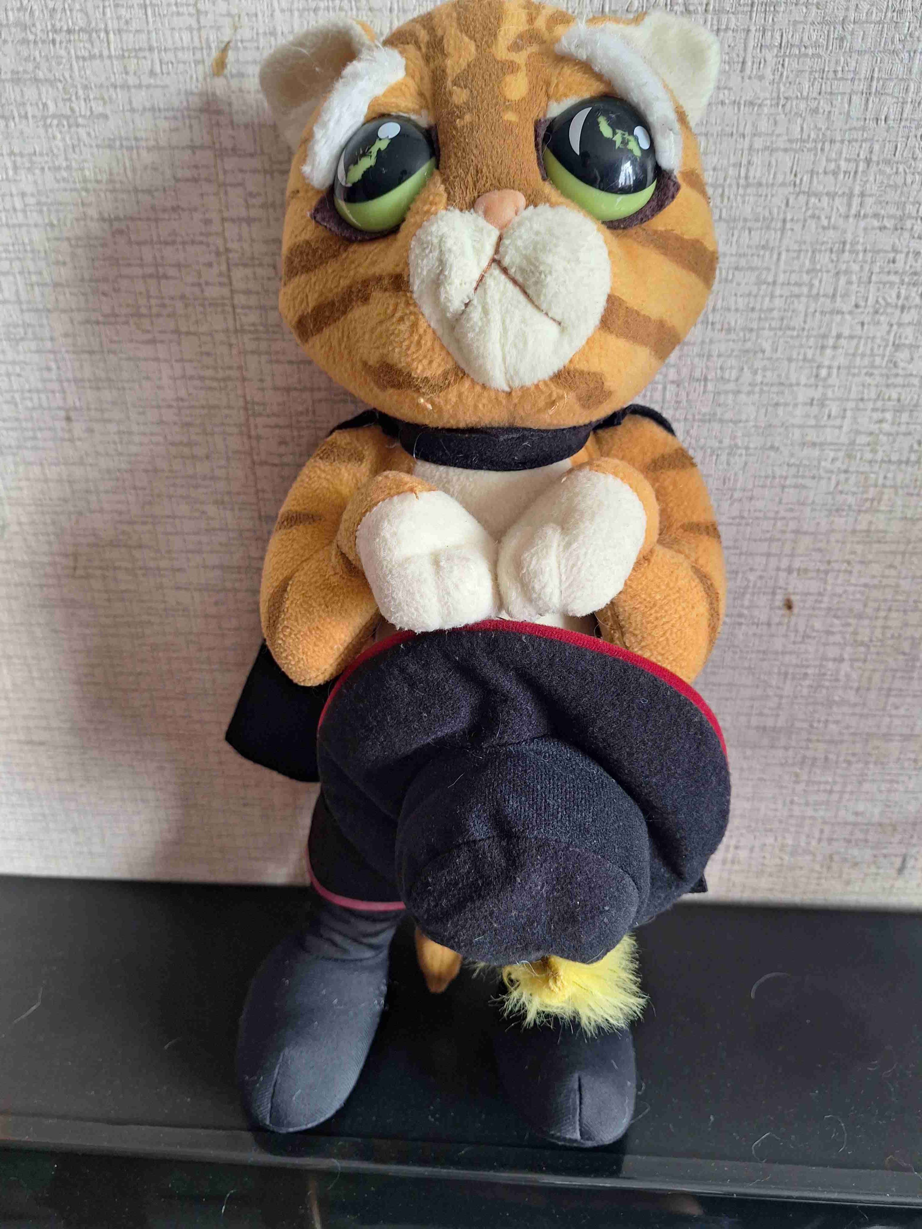 Peluche de gato con botas - miniatura 1