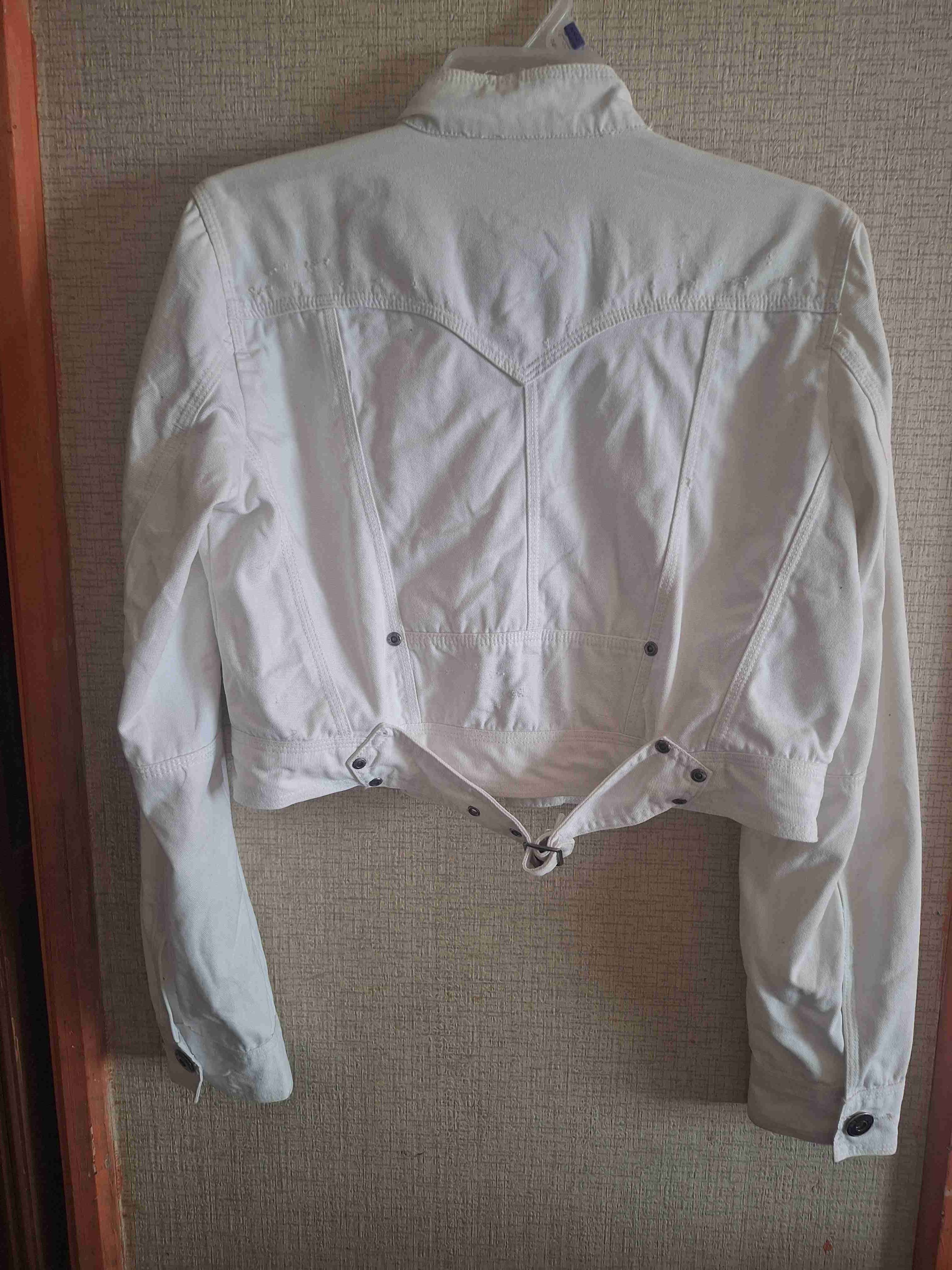 Chaqueta blanca corta MUU - miniatura 2