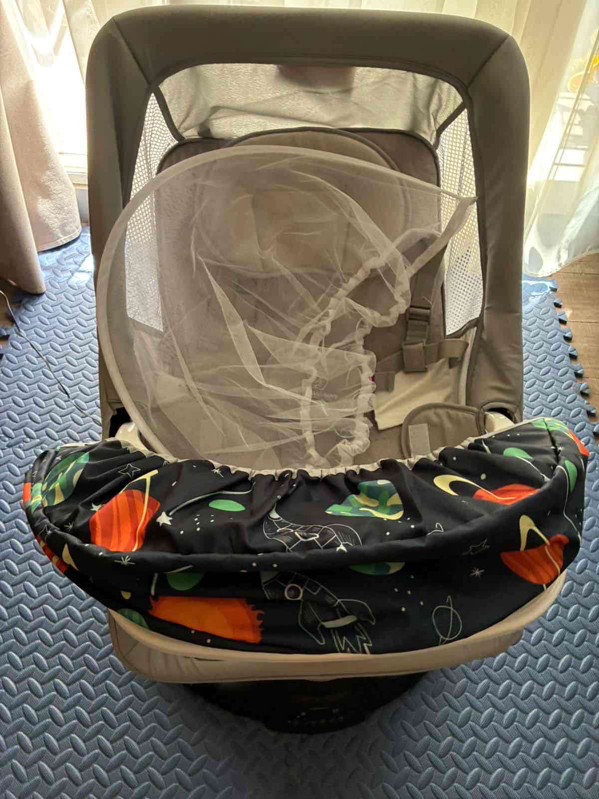 Silla mecedora para bebé automática - miniatura 4