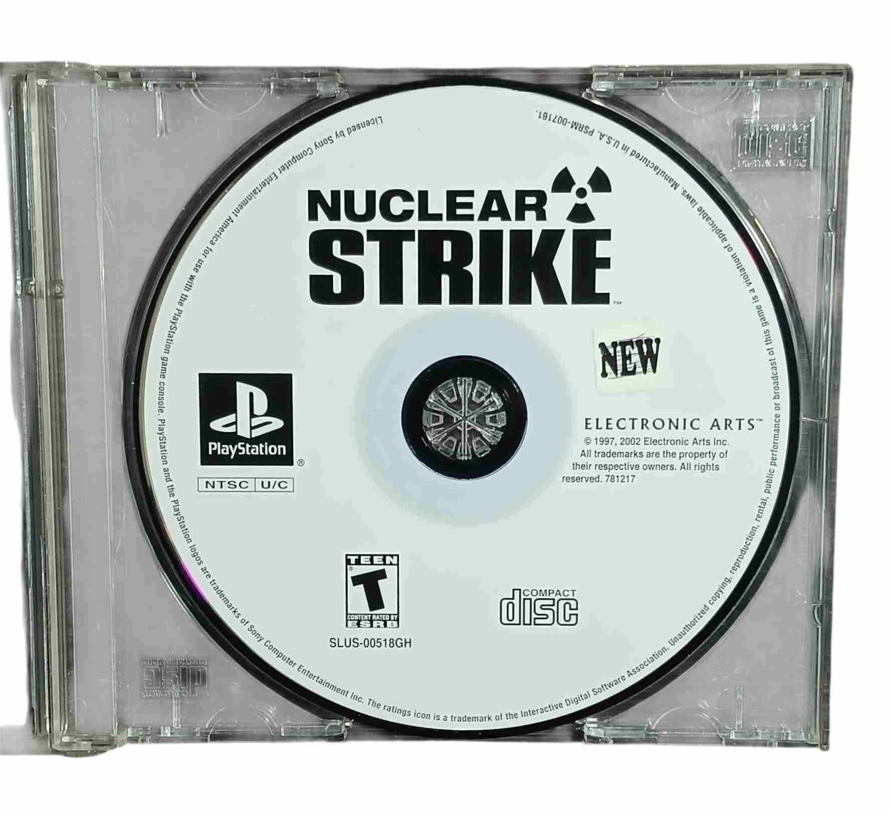Disco juego Nuclear Strike PS1 - miniatura 1
